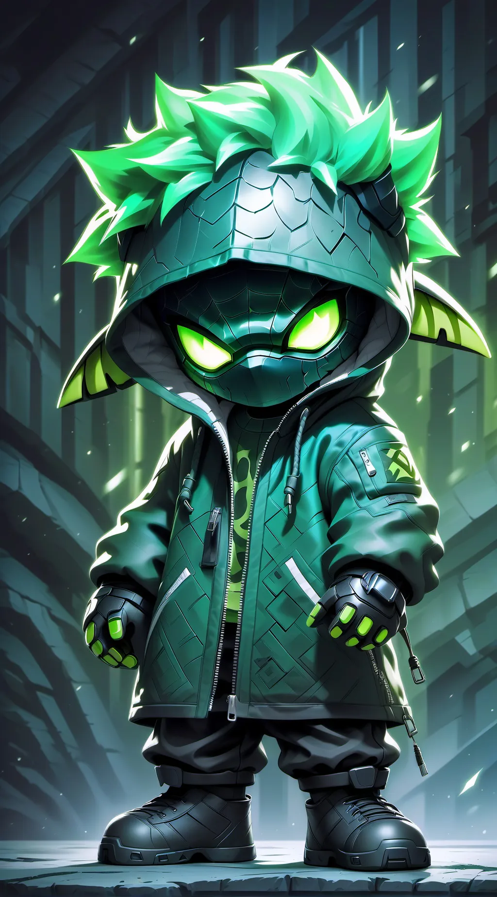 ai character: croci background