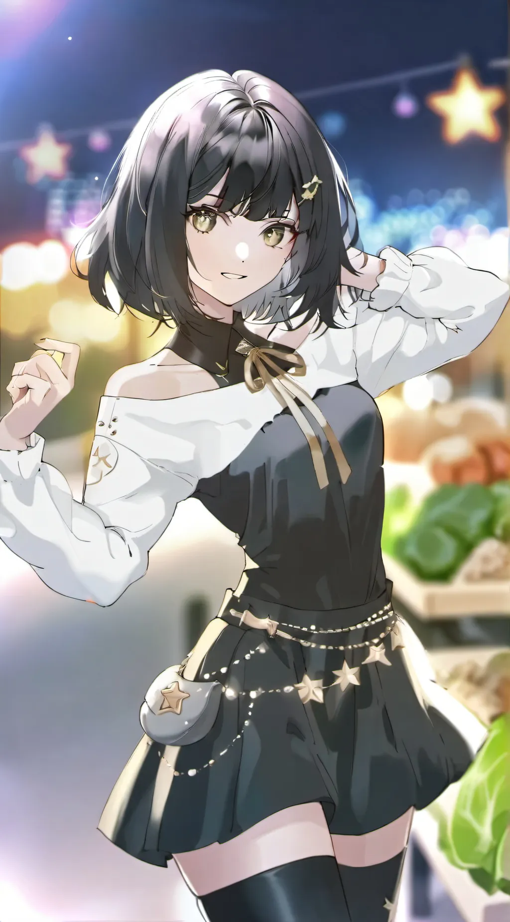ai character: × Selena × background