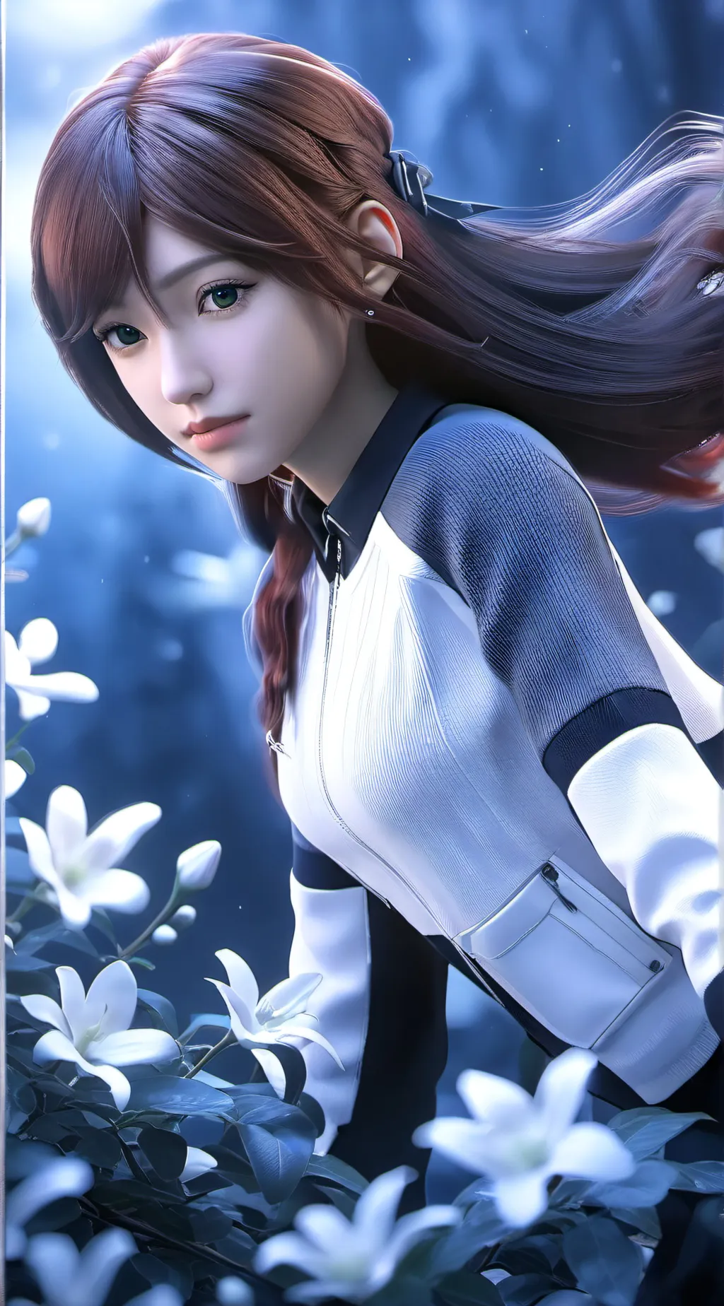 ai character: Body swap background