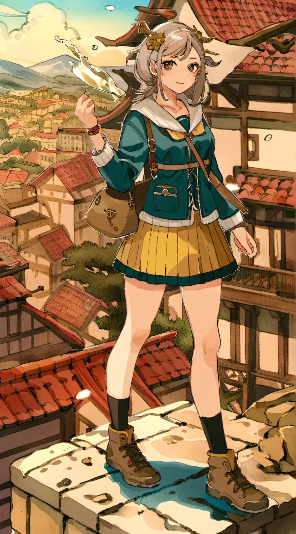 ai character: Rea🤫🤫🧏🏾‍♂️ background