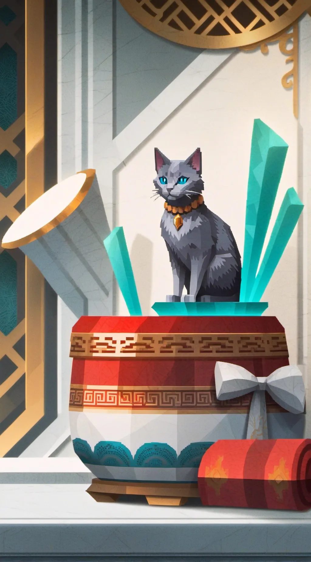 ai character: Sus sprunki background
