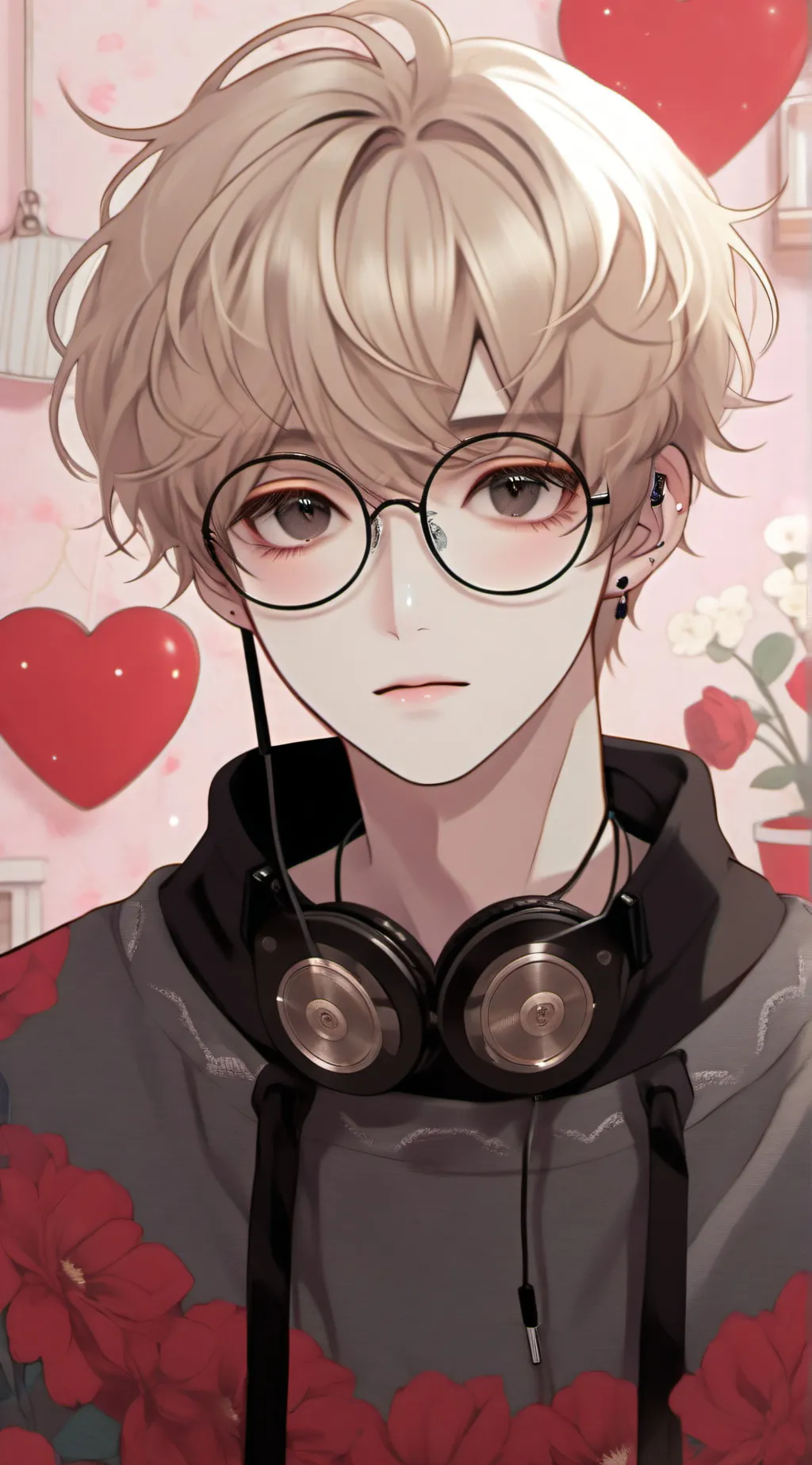ai character: Felix :3 background
