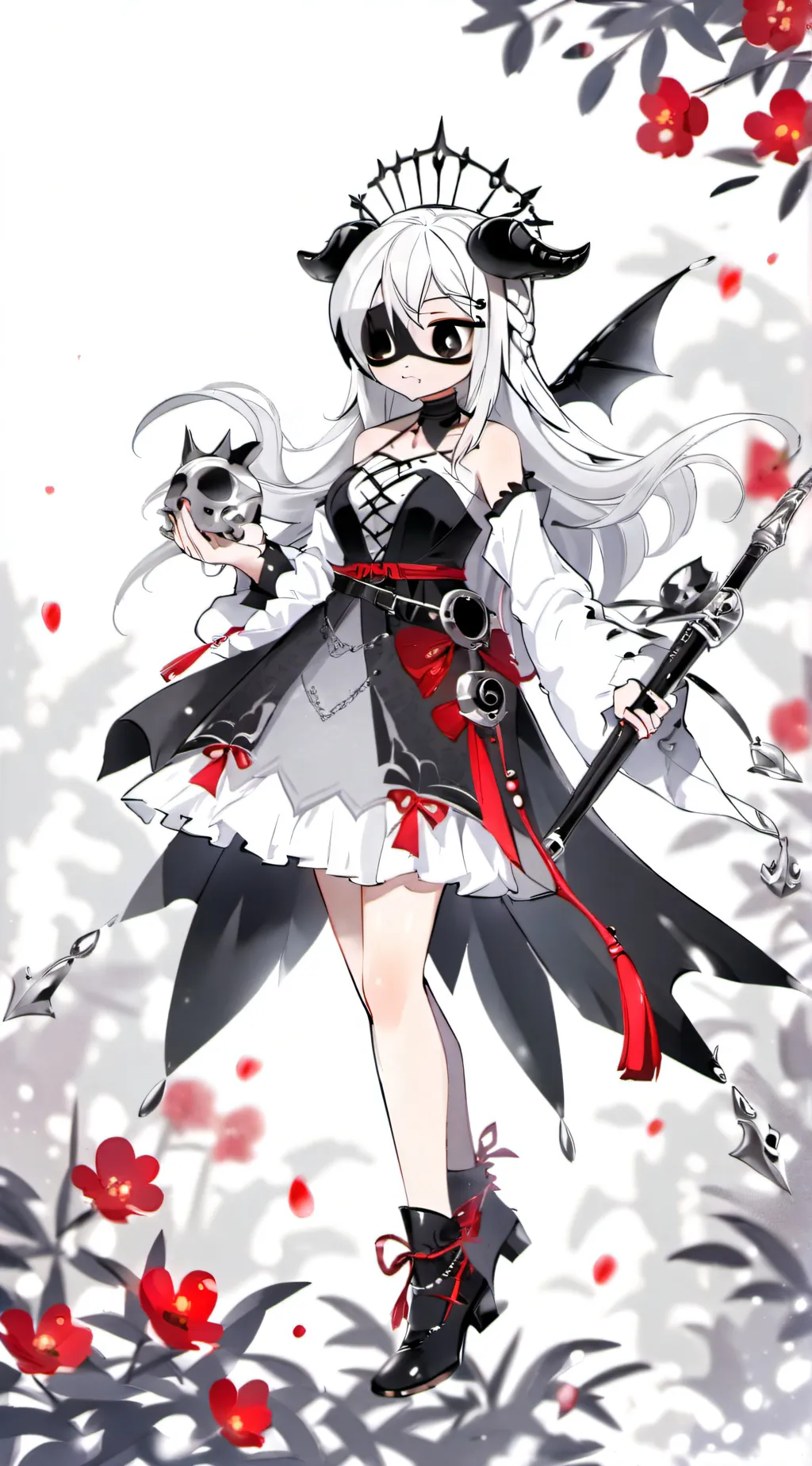 ai character: Devil Bona  background