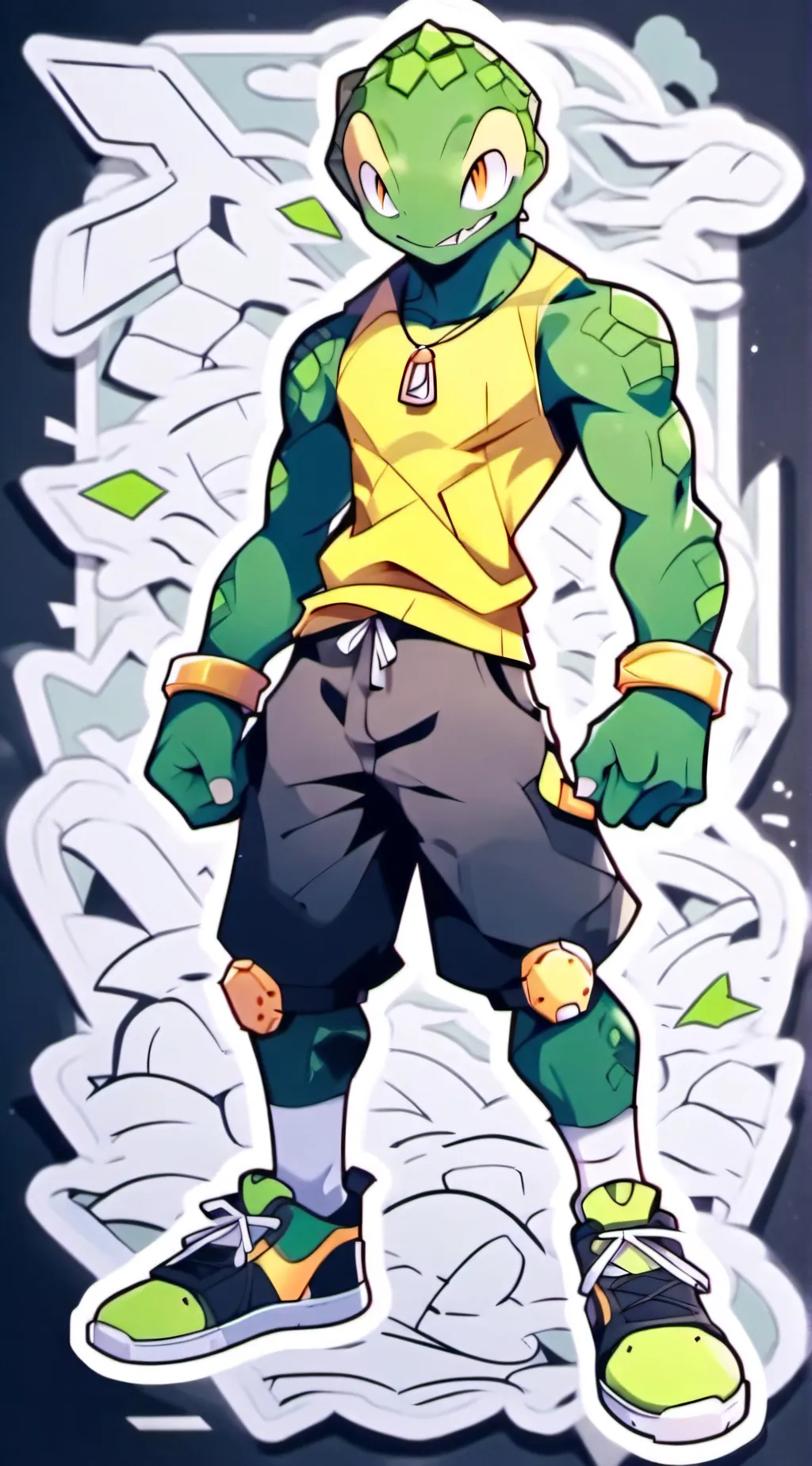 ai character: Mondo background