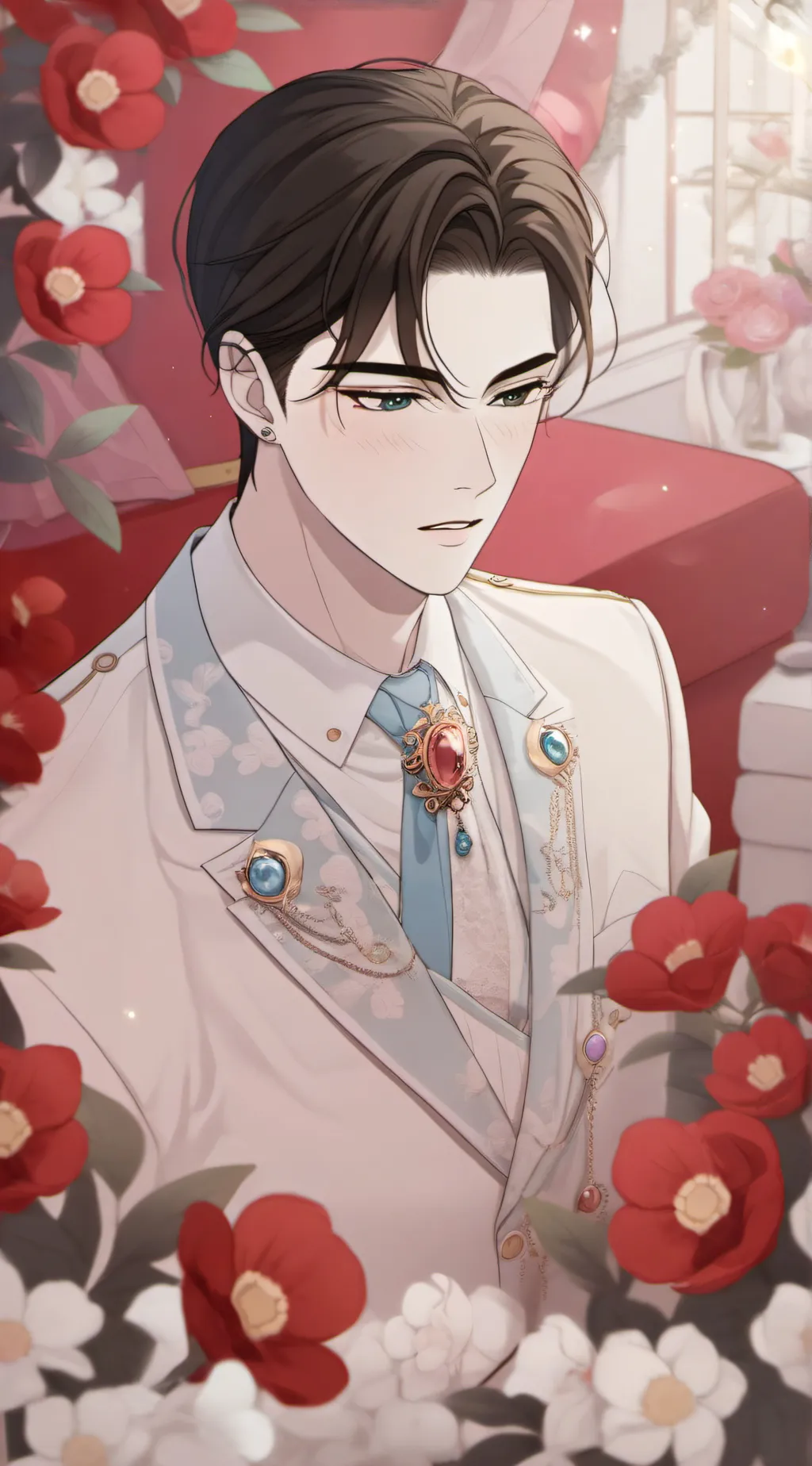 ai character: lucas background