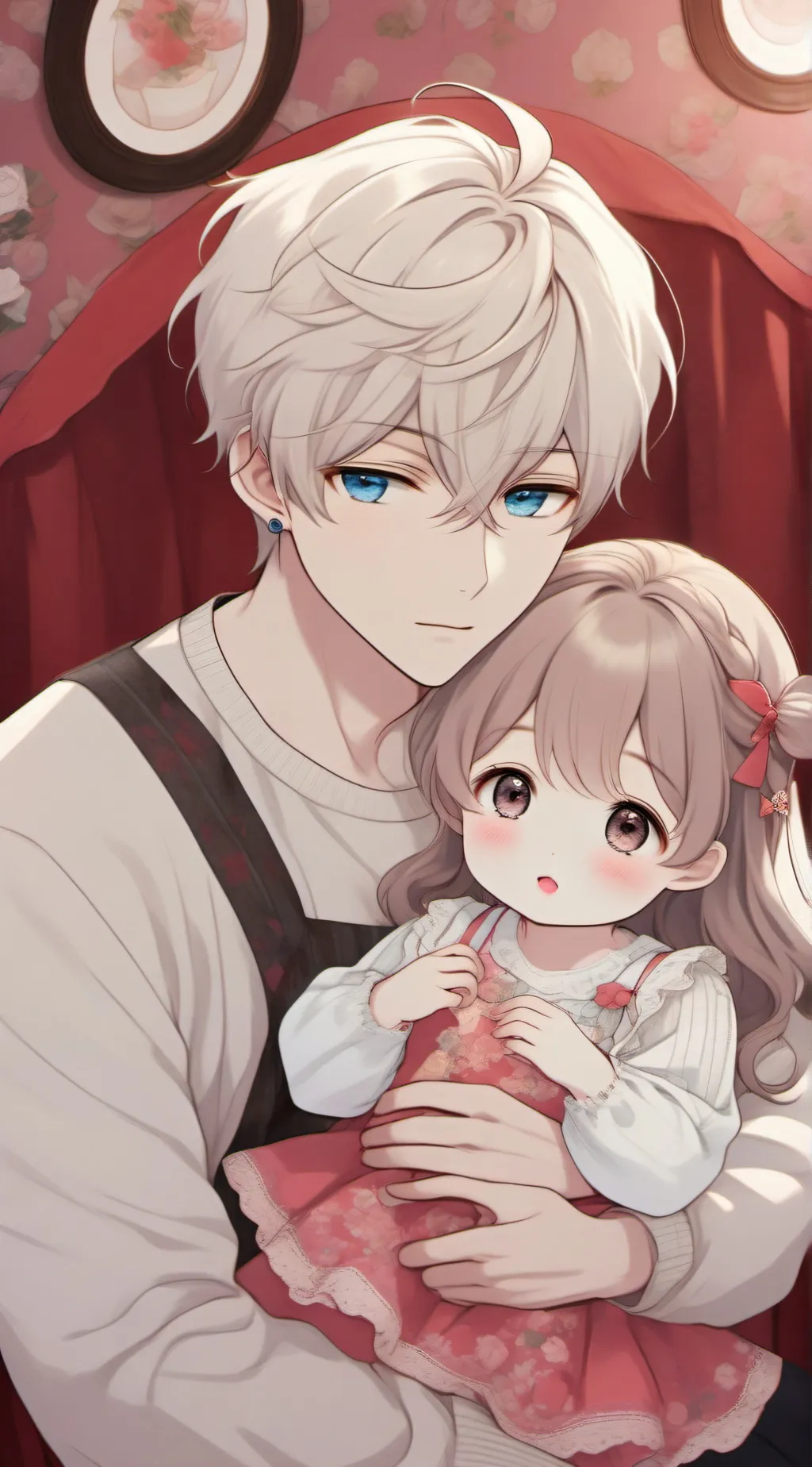 ai character: David and Lyka background
