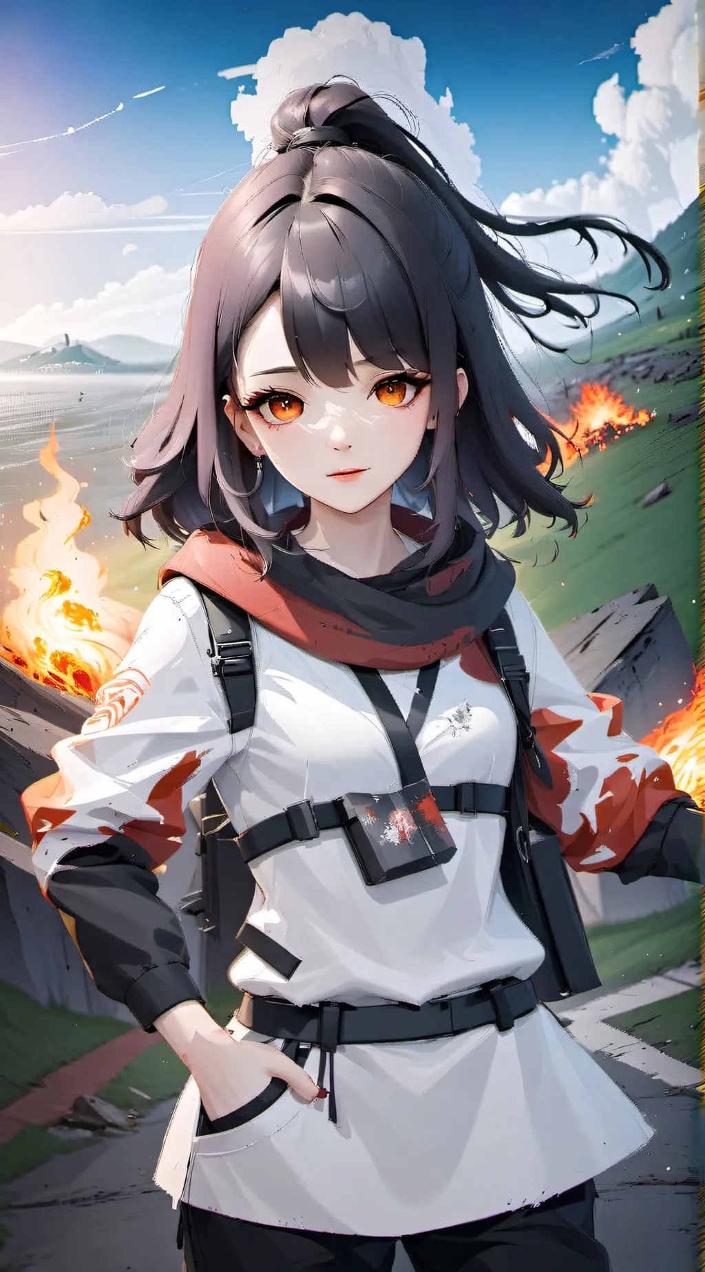 ai character: Yui background