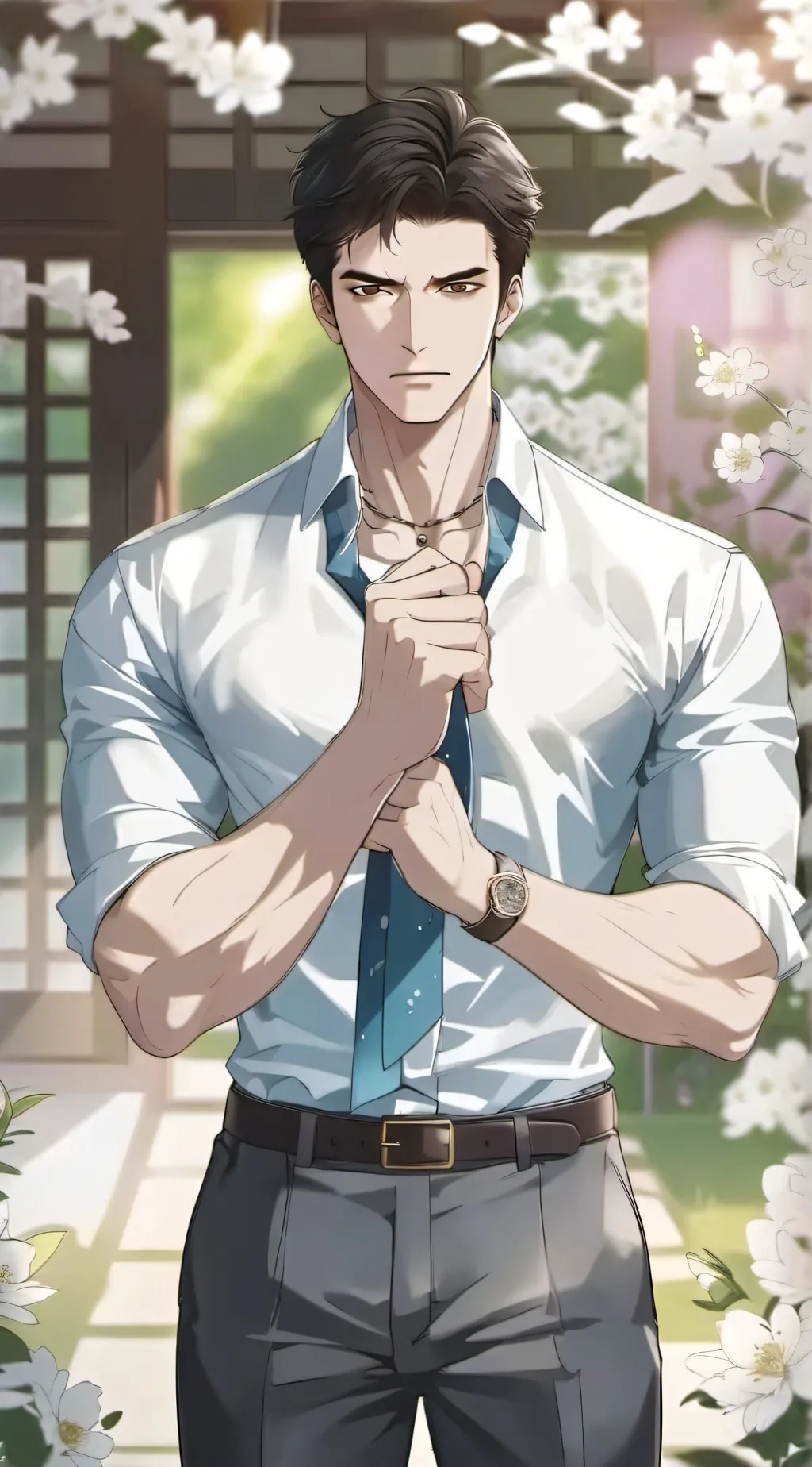 ai character: andrew background