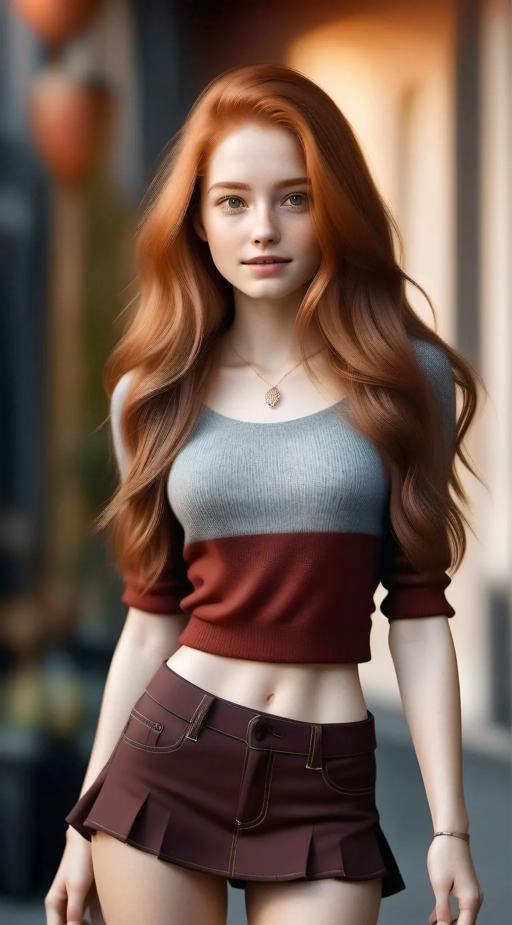 ai character: Caitlin  background