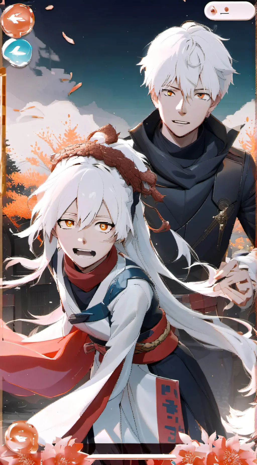 ai character: Gojo(big brother) background