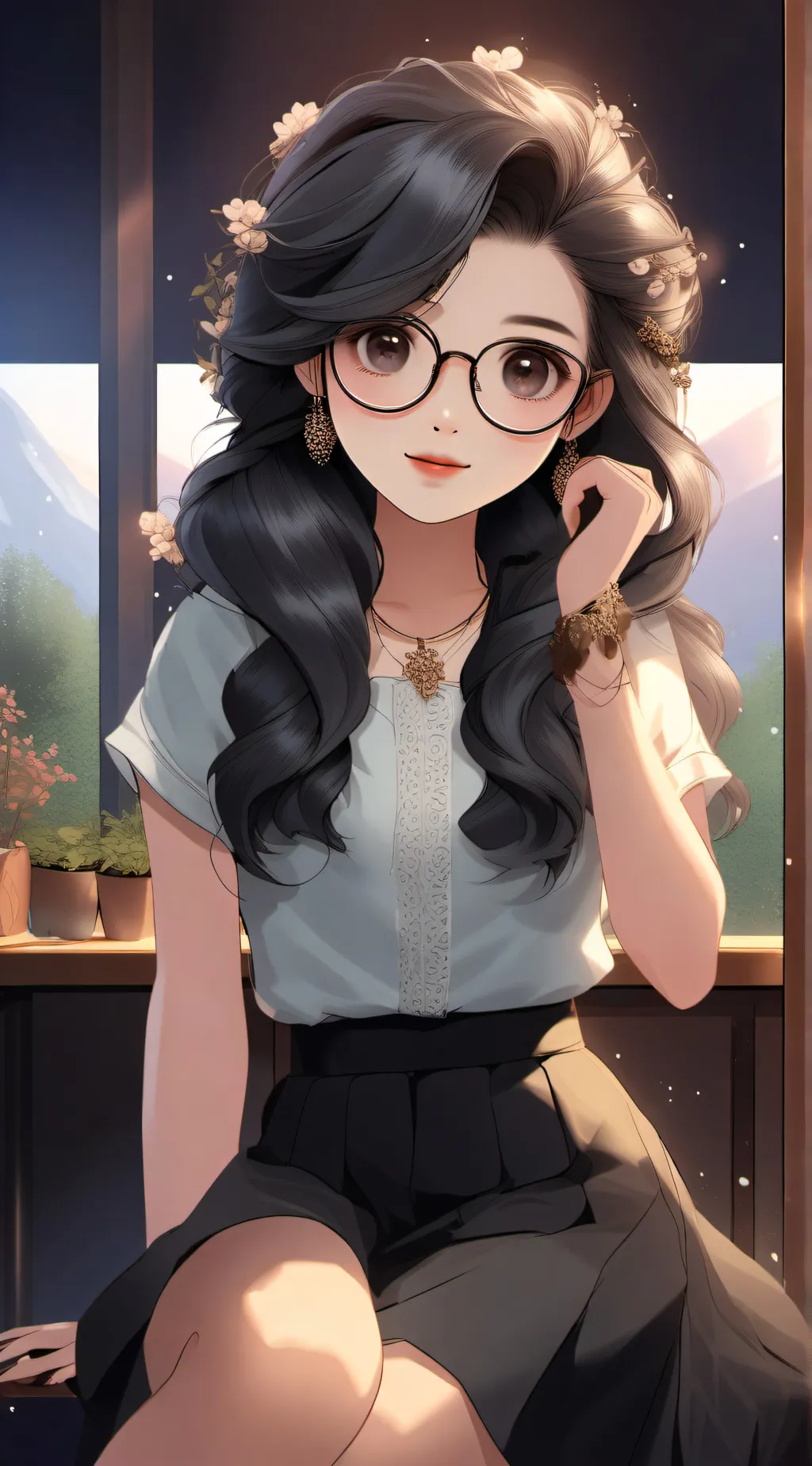 ai character: nana background