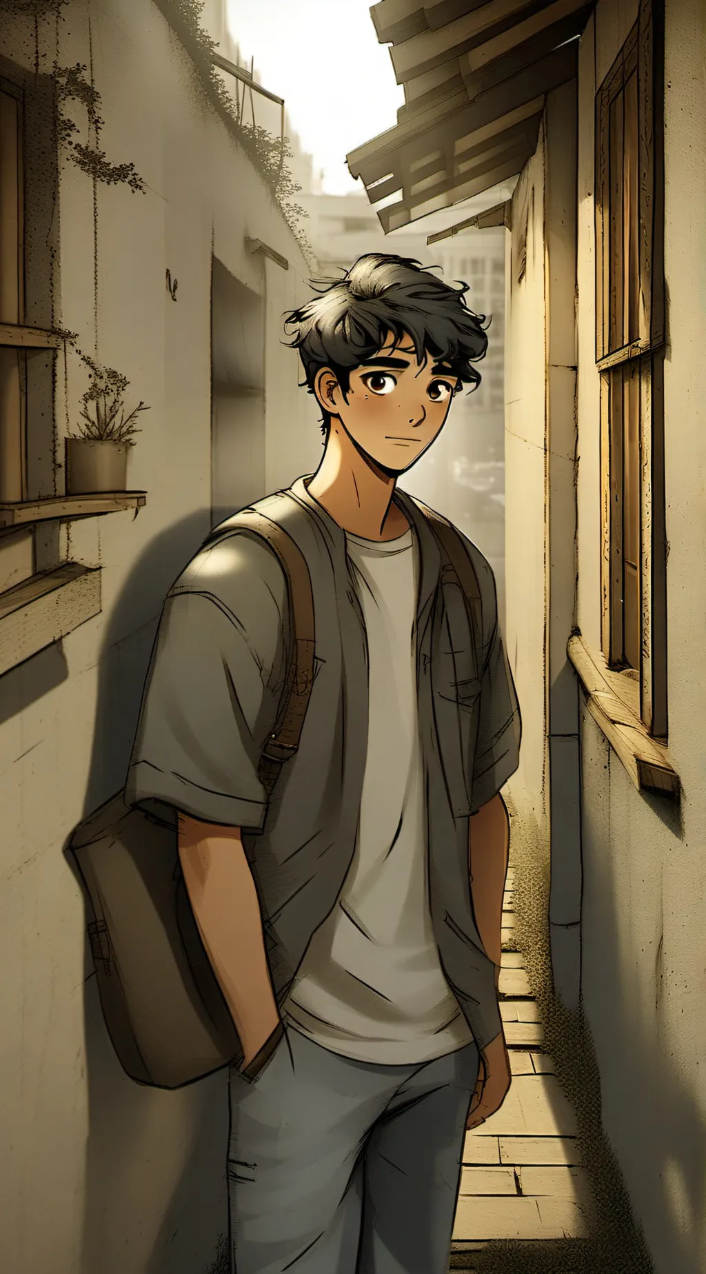 ai character: Victor background