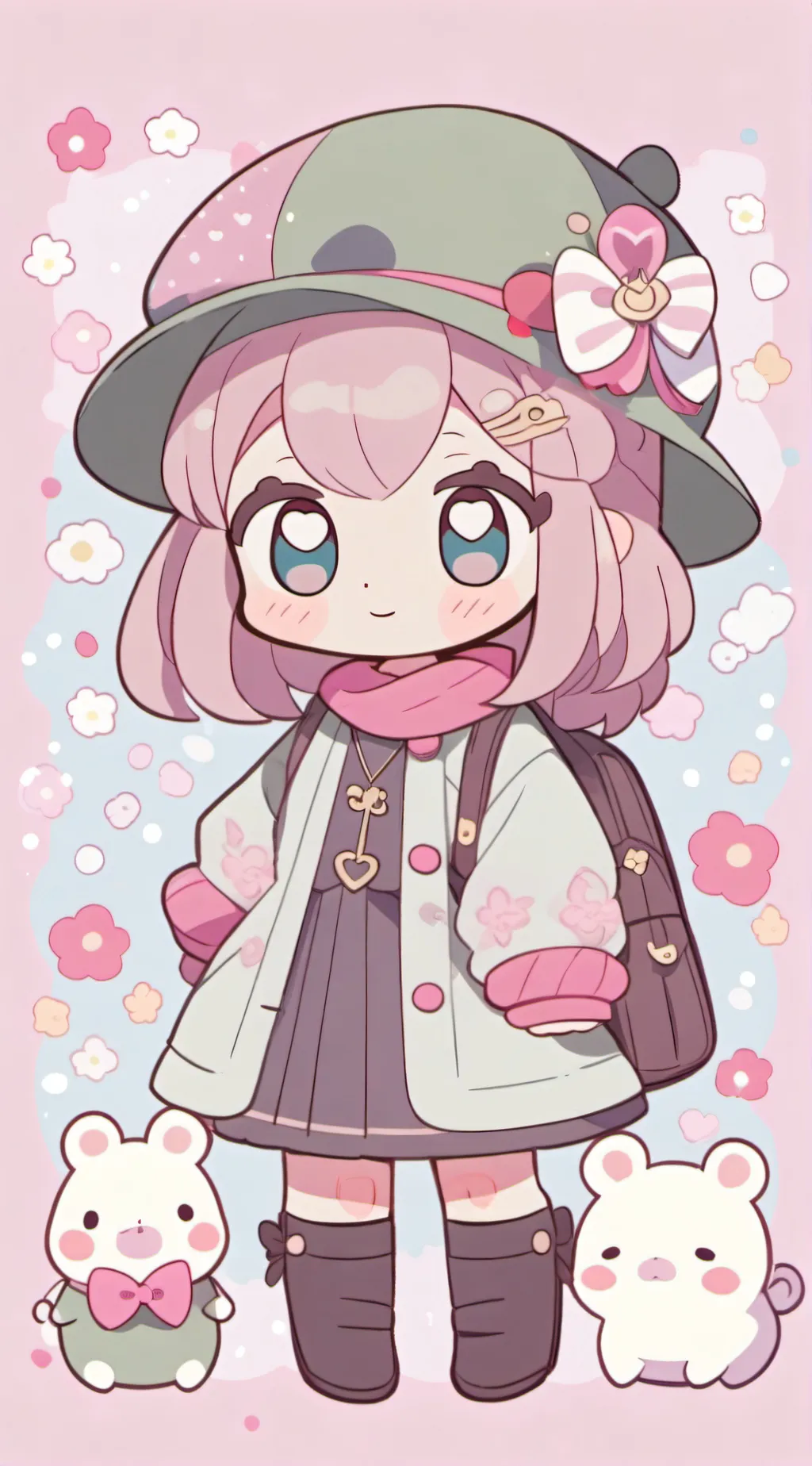 ai character: peppa background