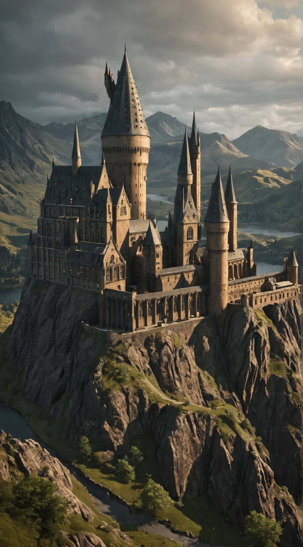 ai character: hogwarts 3 background