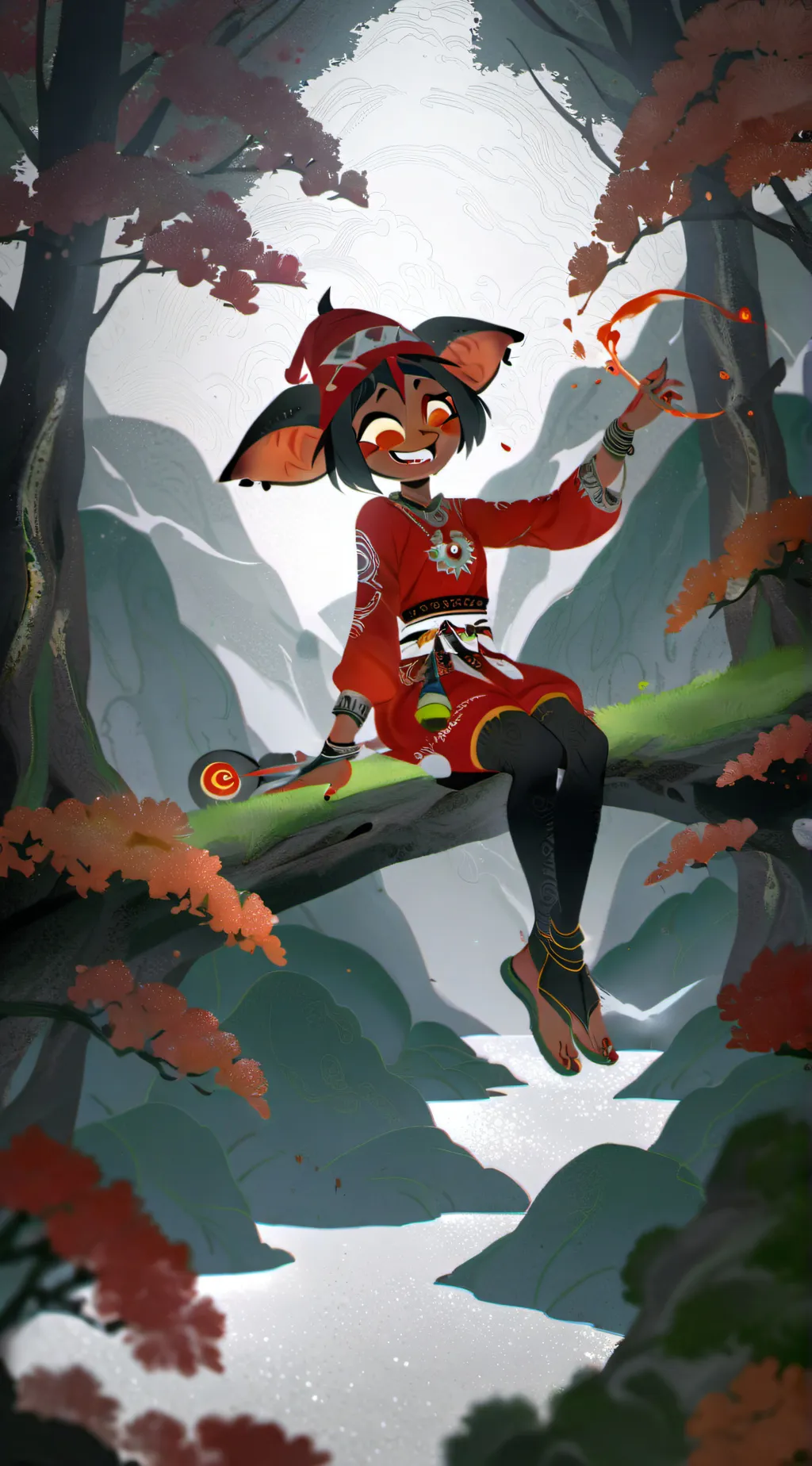 ai character: hb creep background