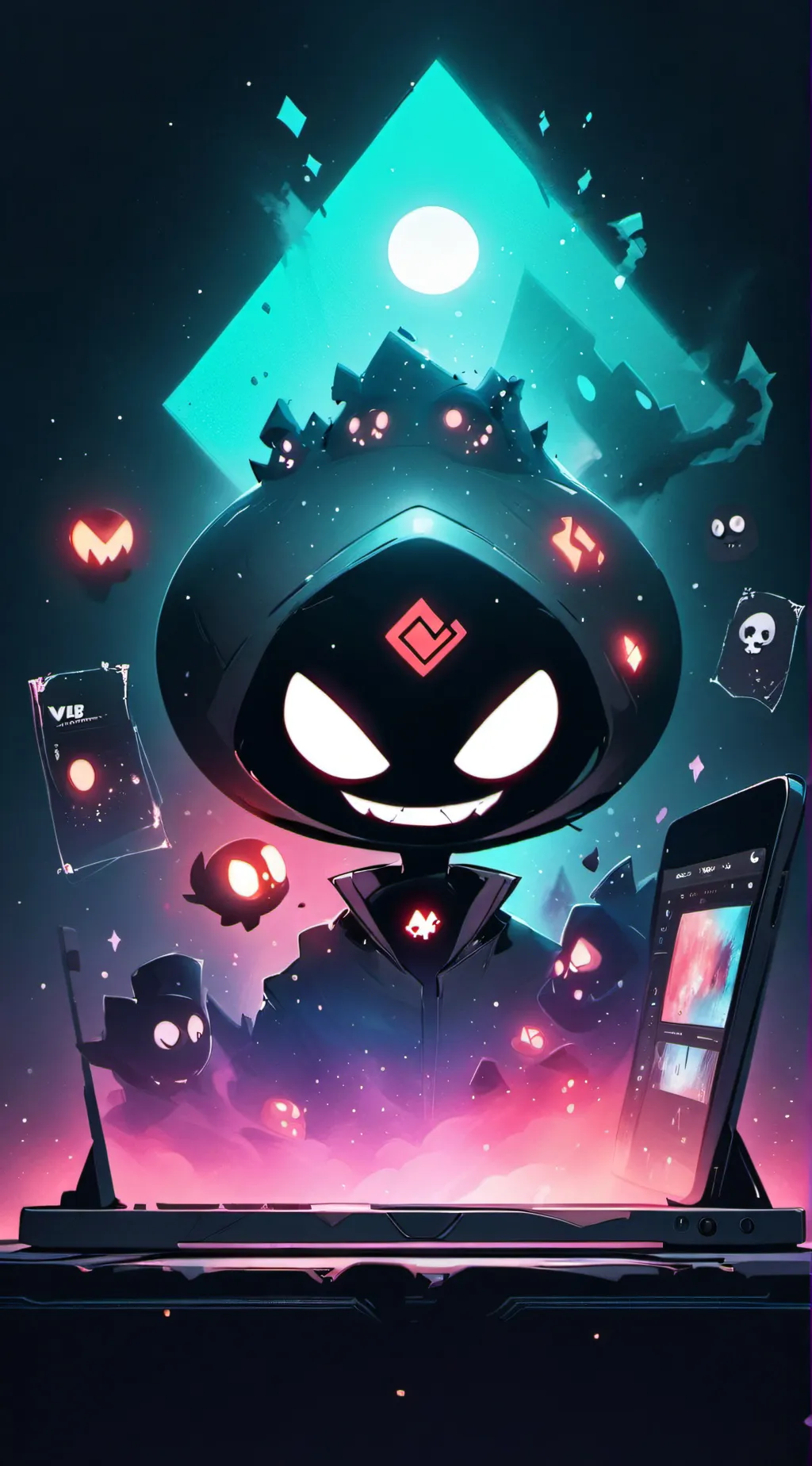 ai character: Vox background