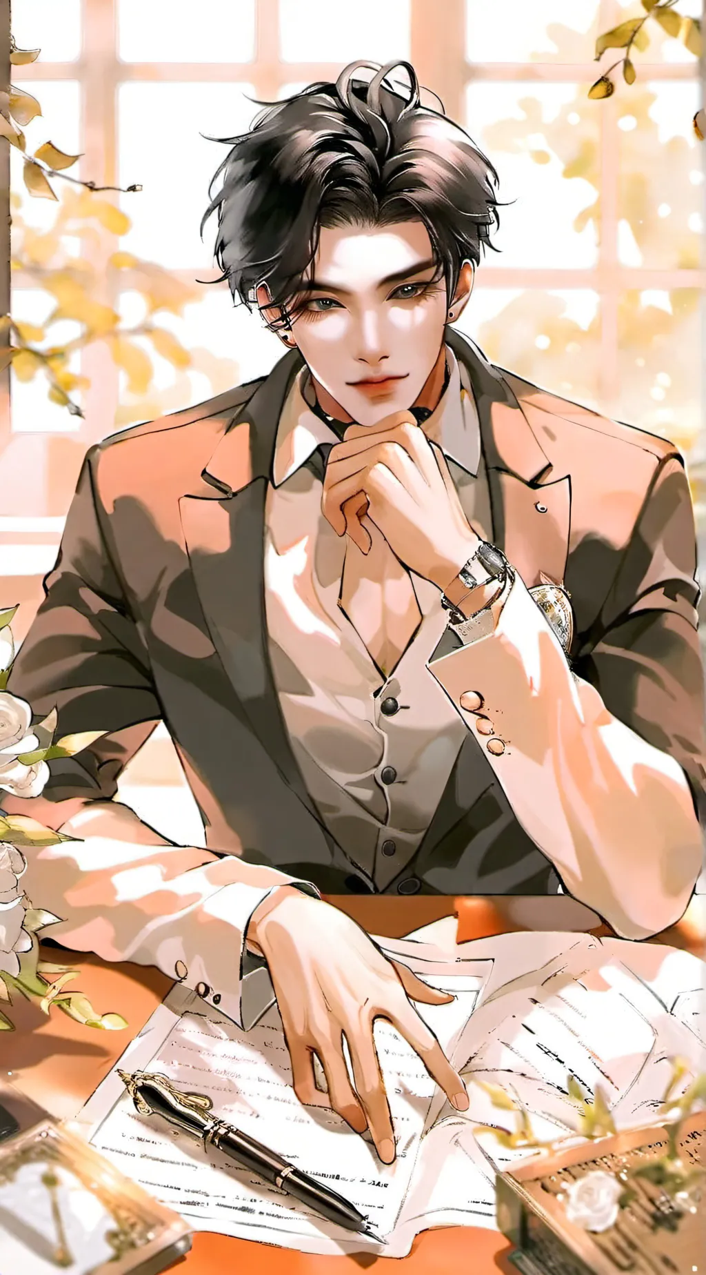 ai character: Matt✨🔥 background