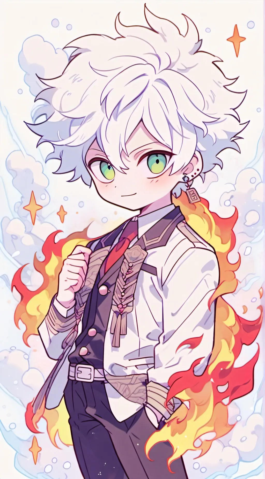 ai character: clingy shoto~ background