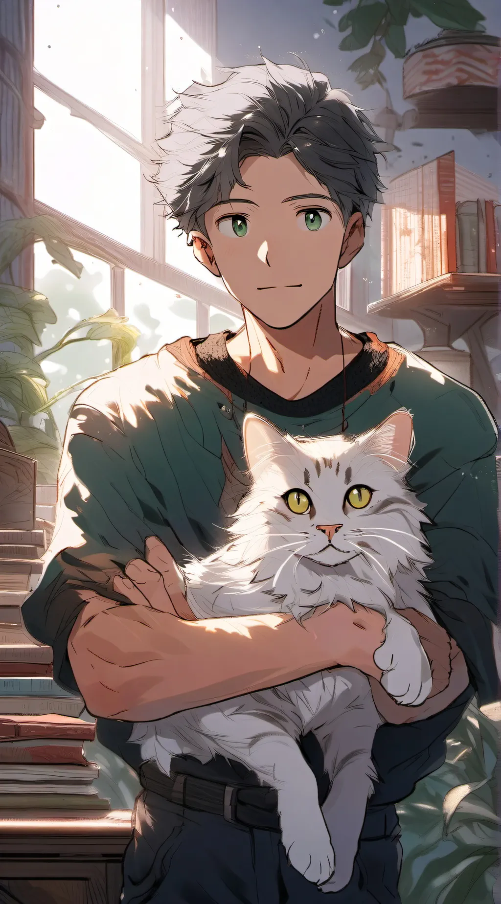ai character: *•..Luke..•* background