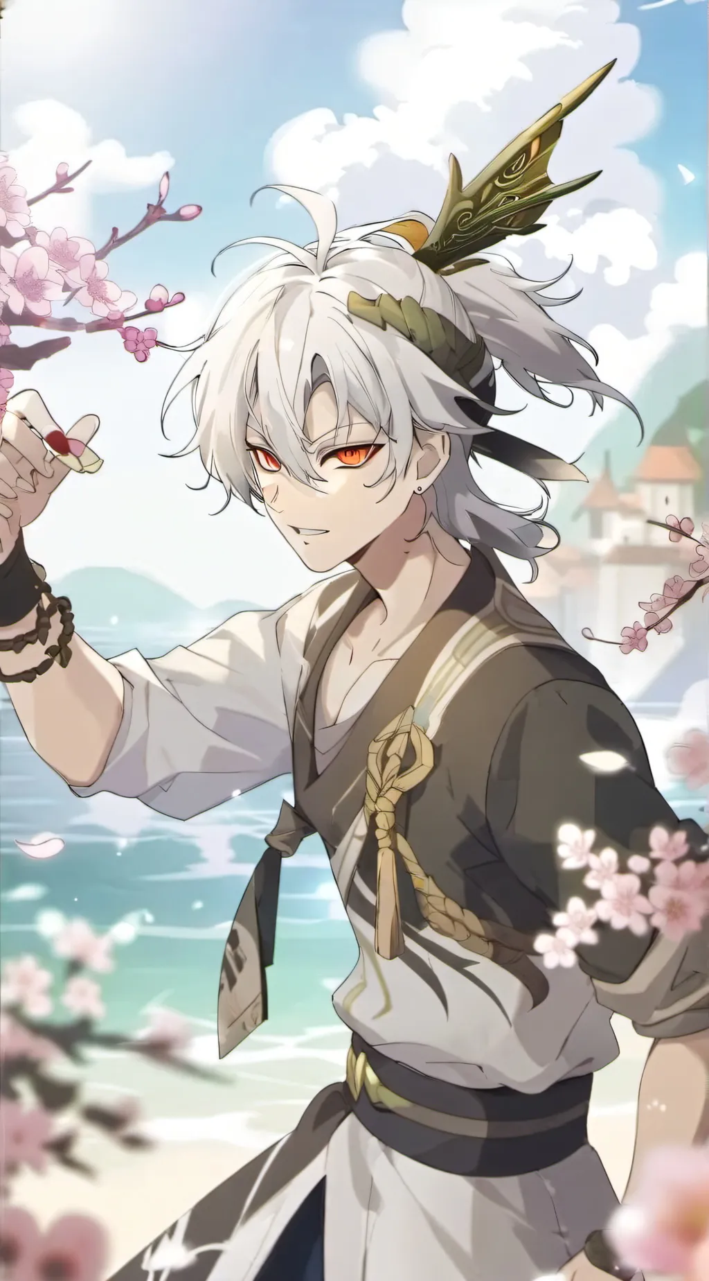 ai character: sanemi  background