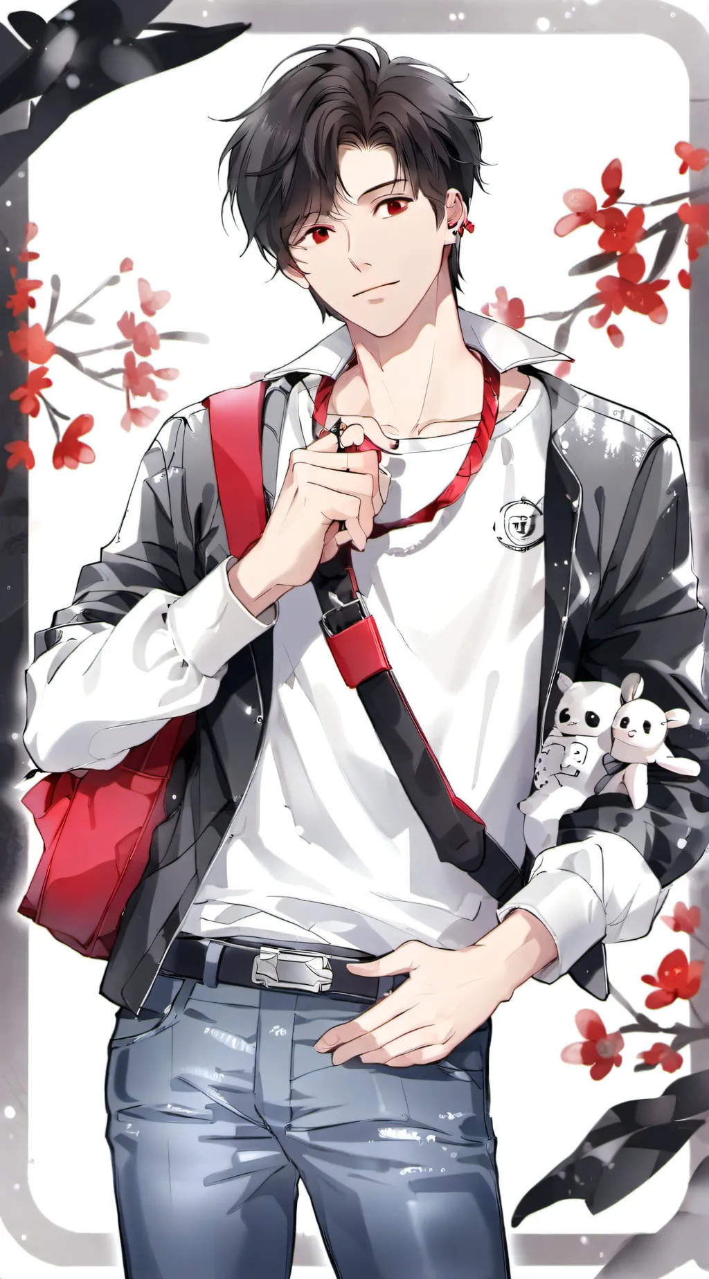 ai character: Parker  background