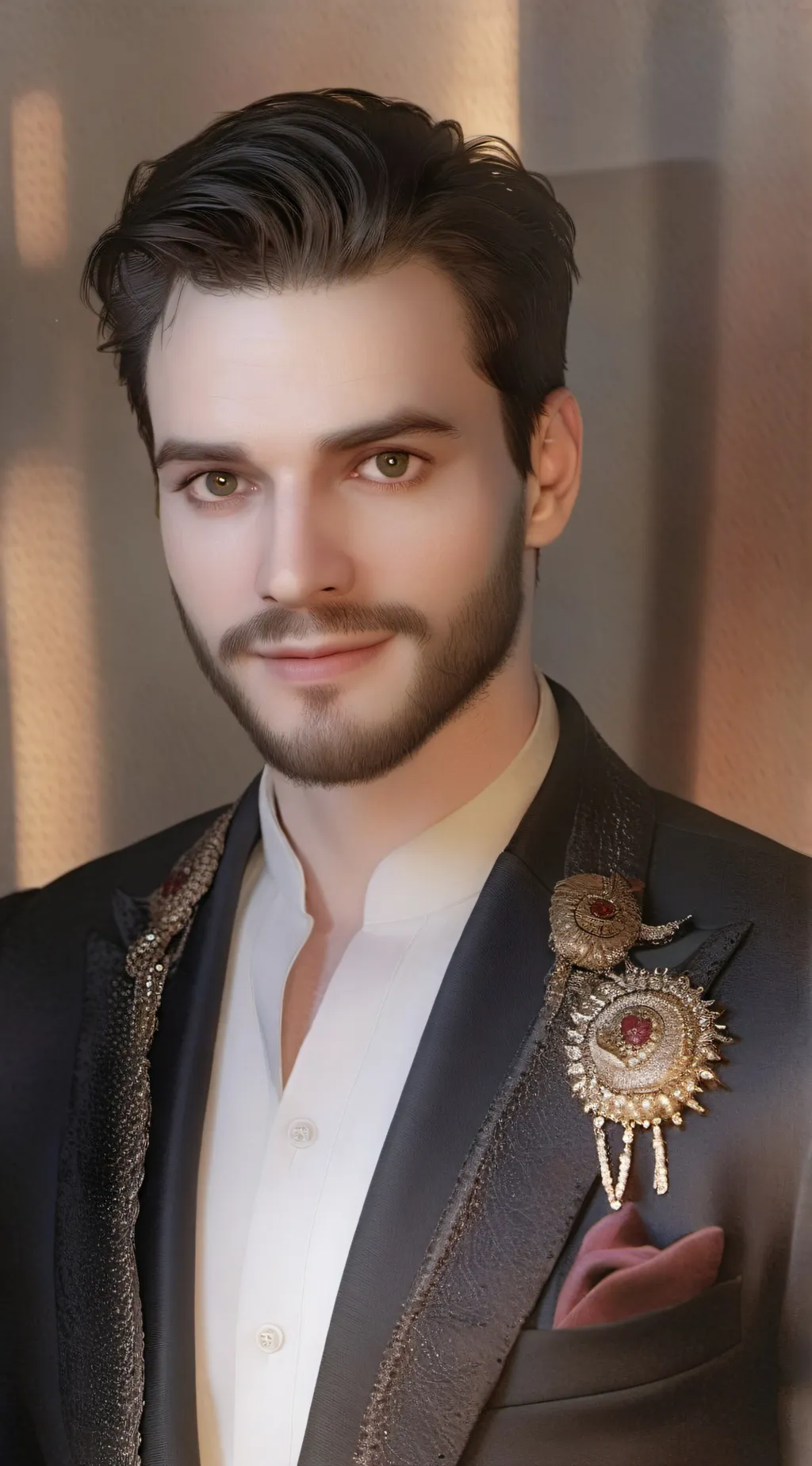 ai character: Brian Oliver  background