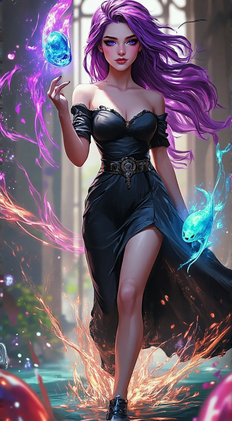 ai character: Lucia Granlesor background