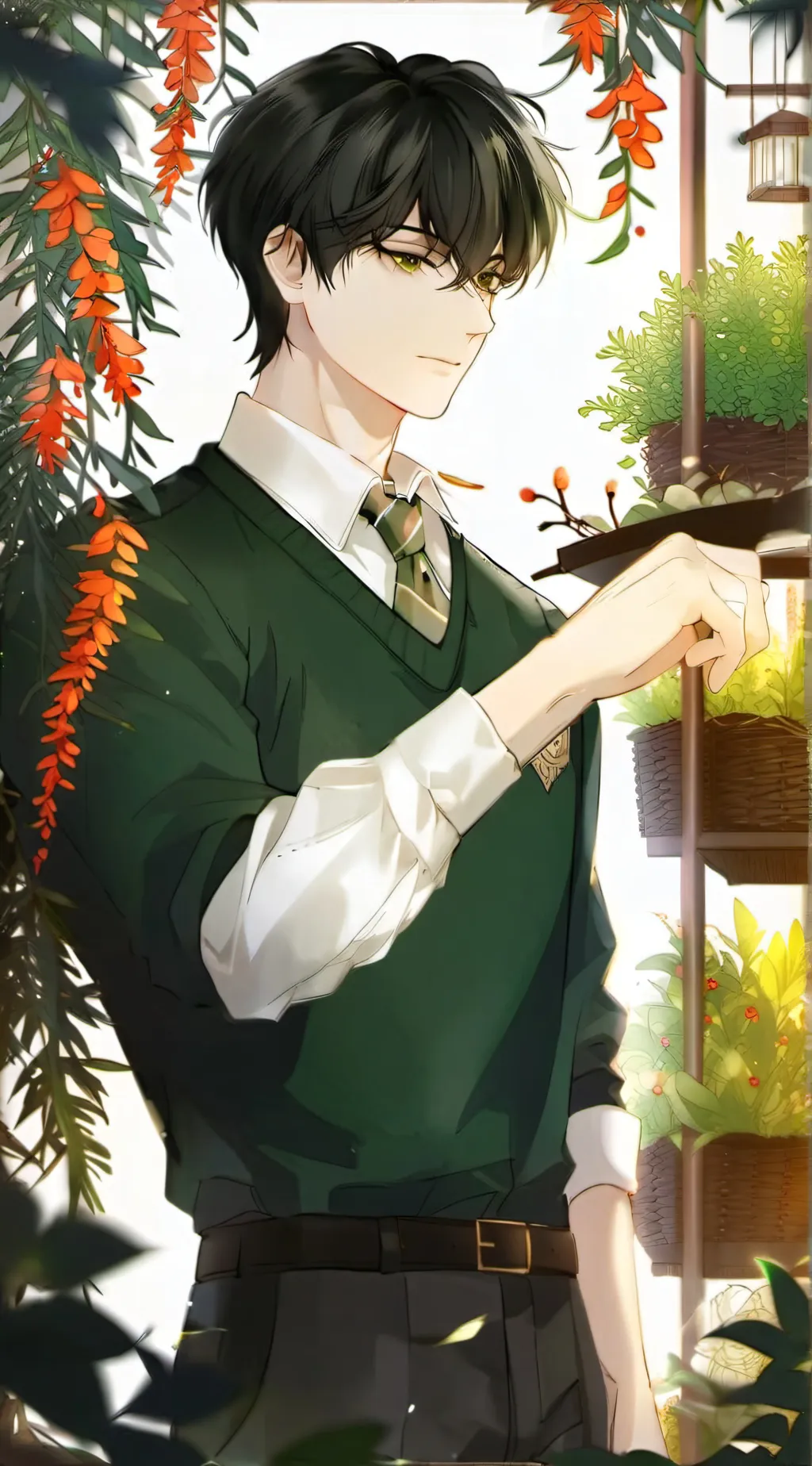 ai character: Javier background