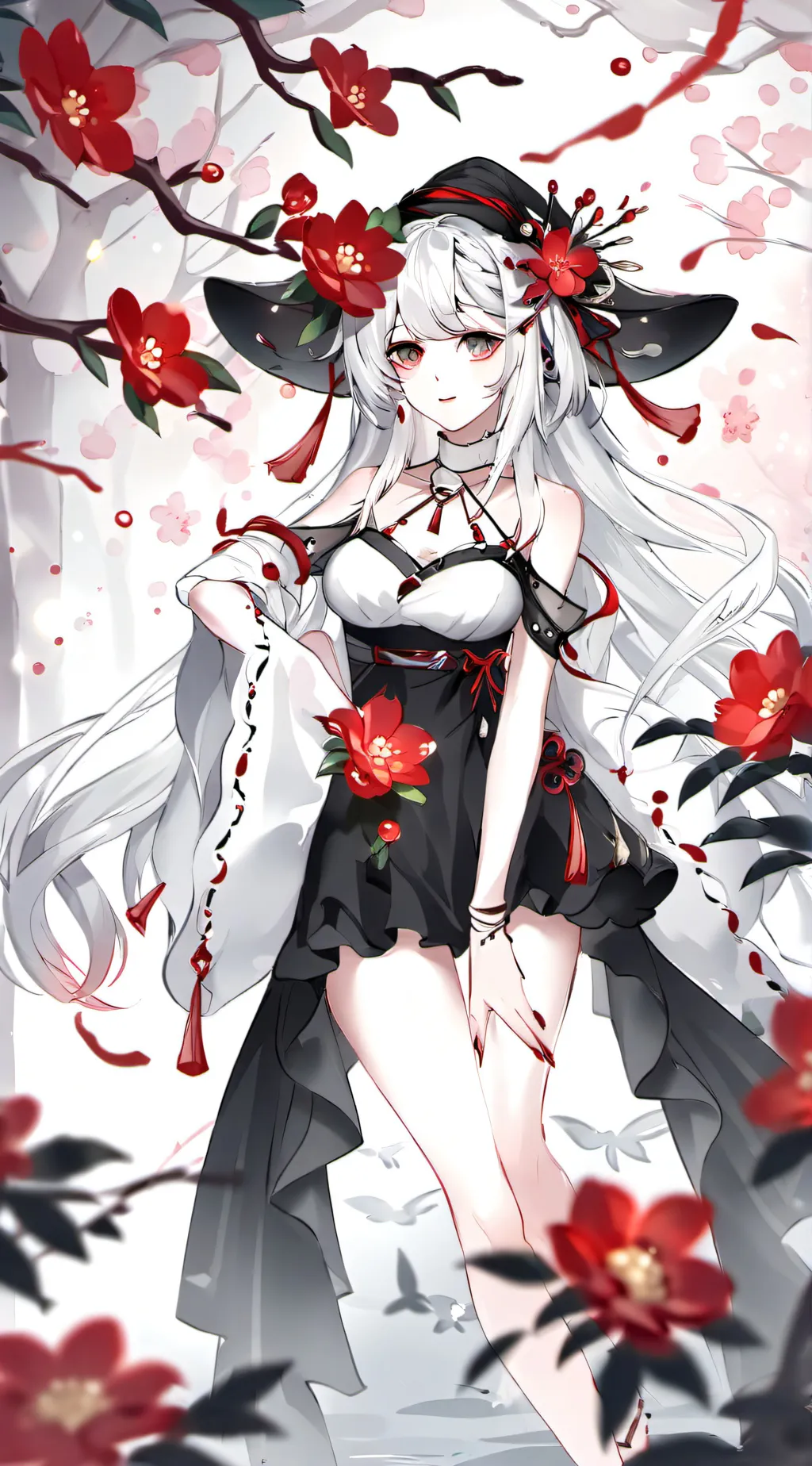 ai character: kny vacation background