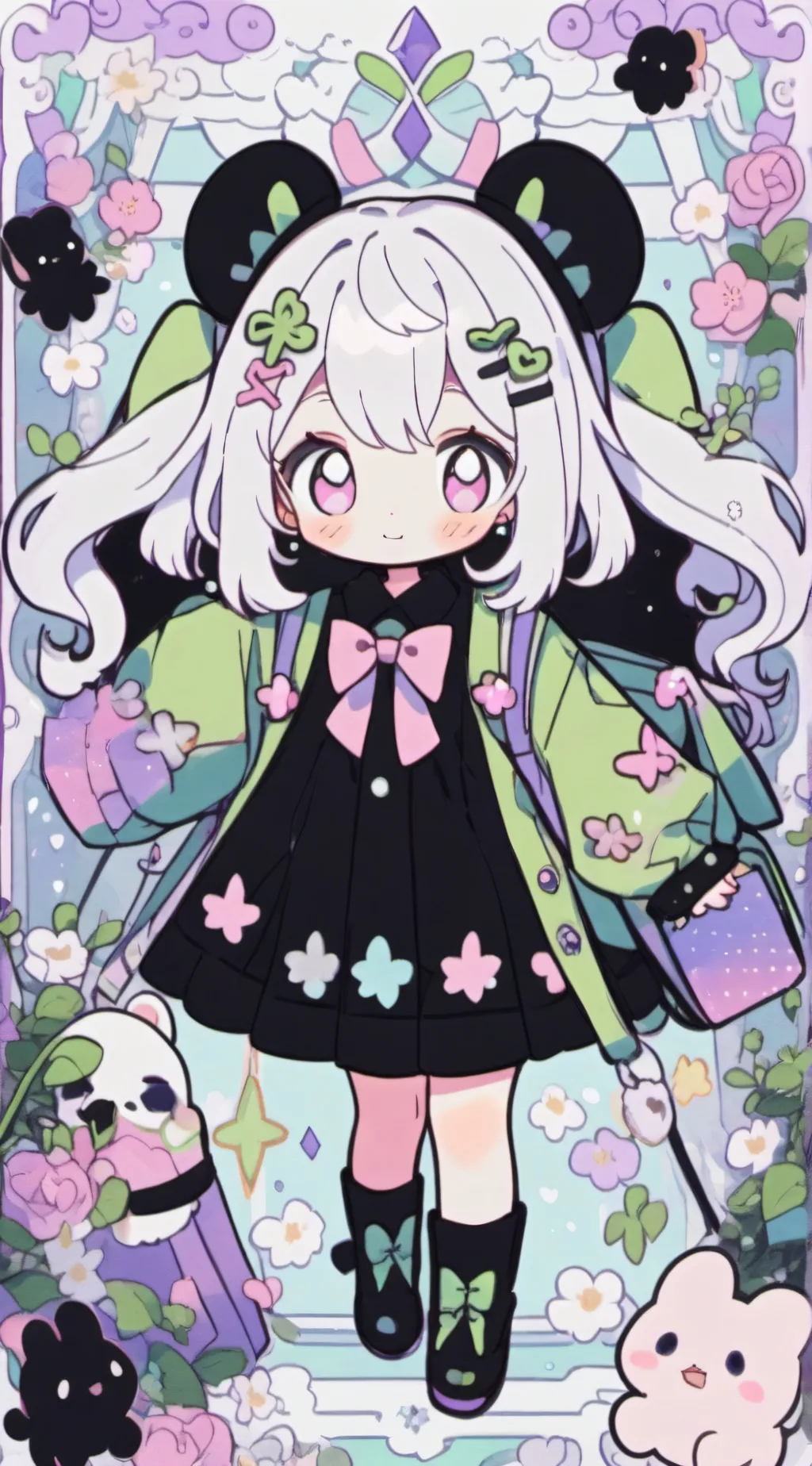 ai character: Sally  background