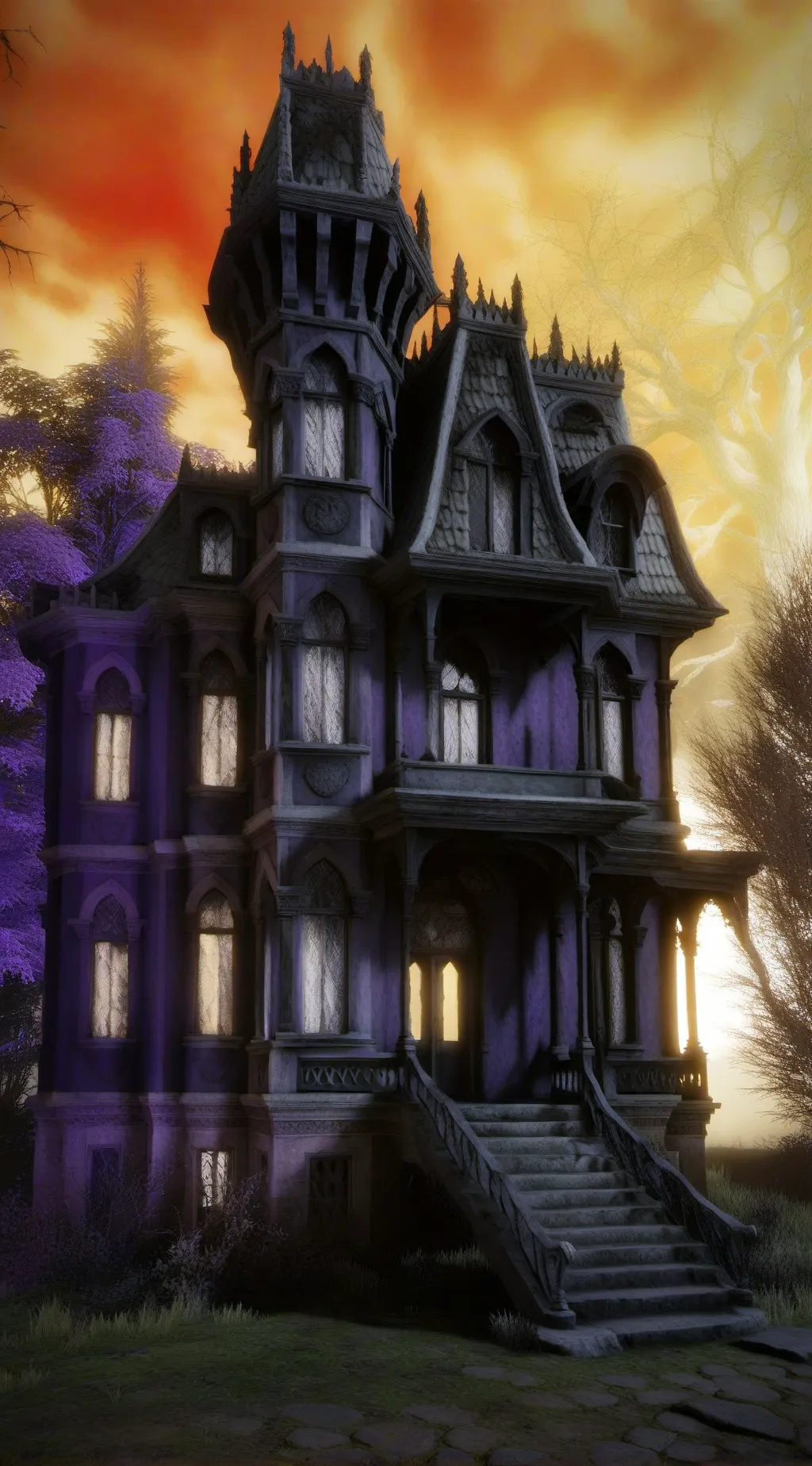 ai character: Creepypasta background