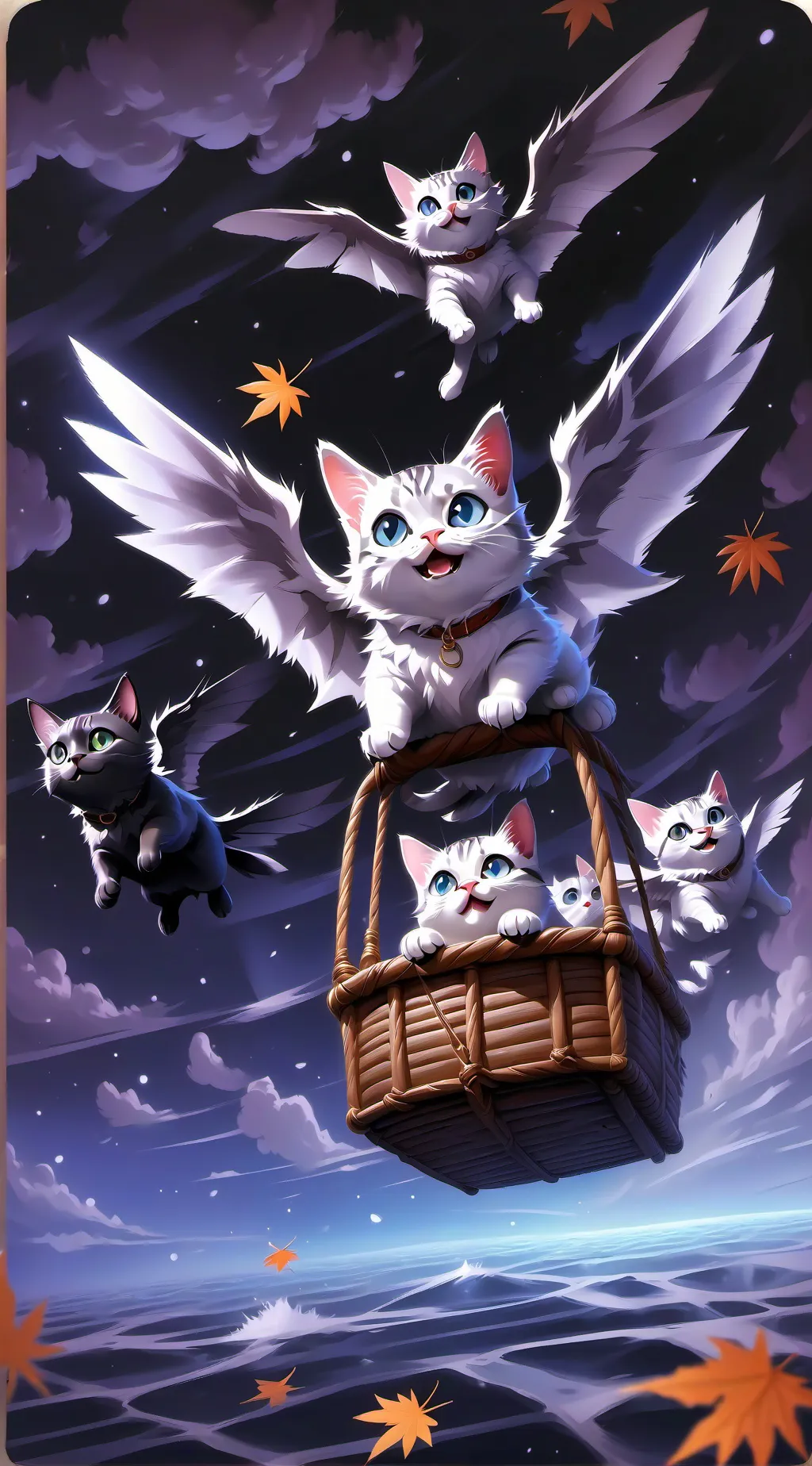 ai character: Cat emergency background