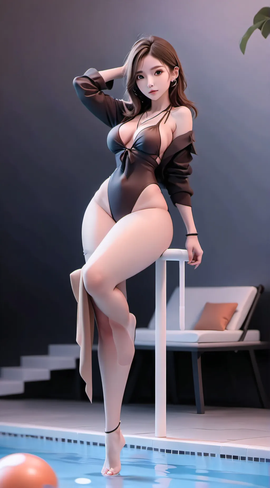 ai character: Girl bestfriend  background