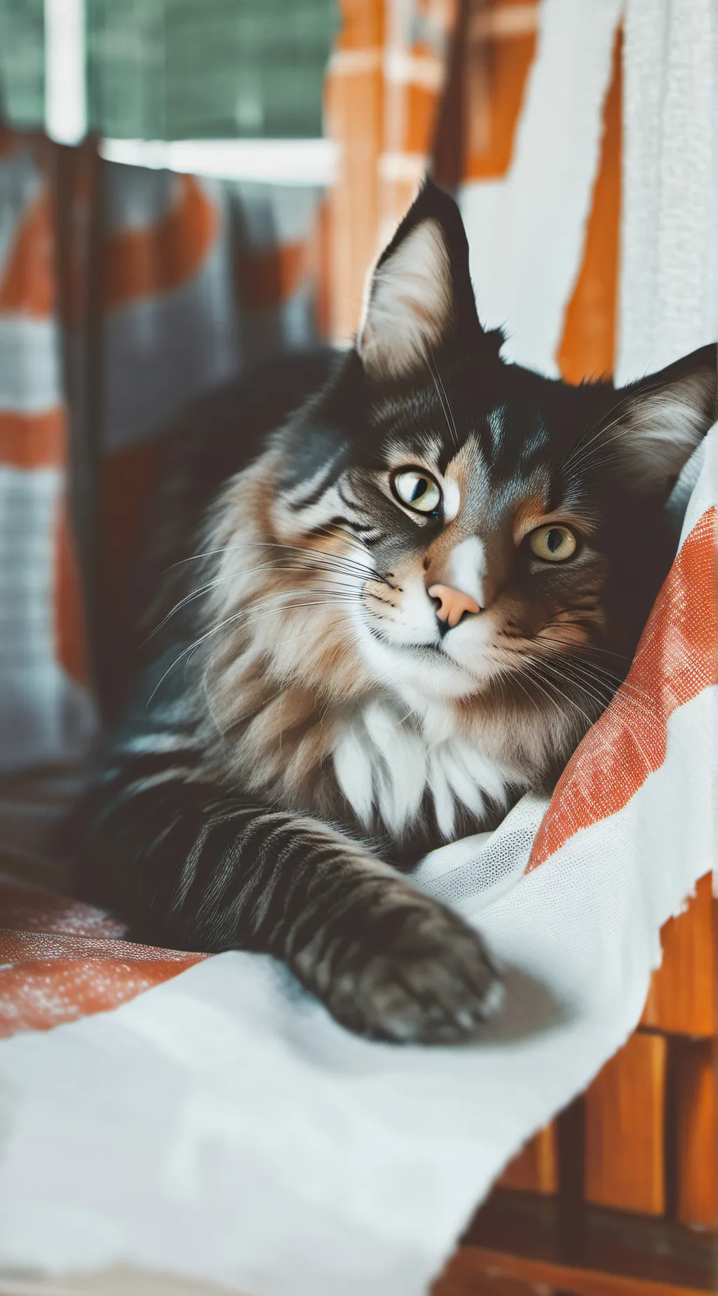 ai character: catnap baby  background