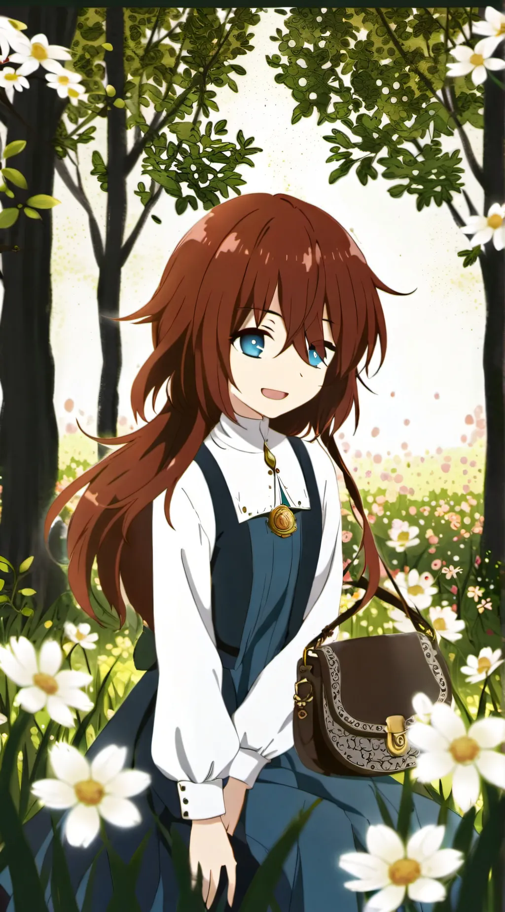 ai character: Kny new Hashira background