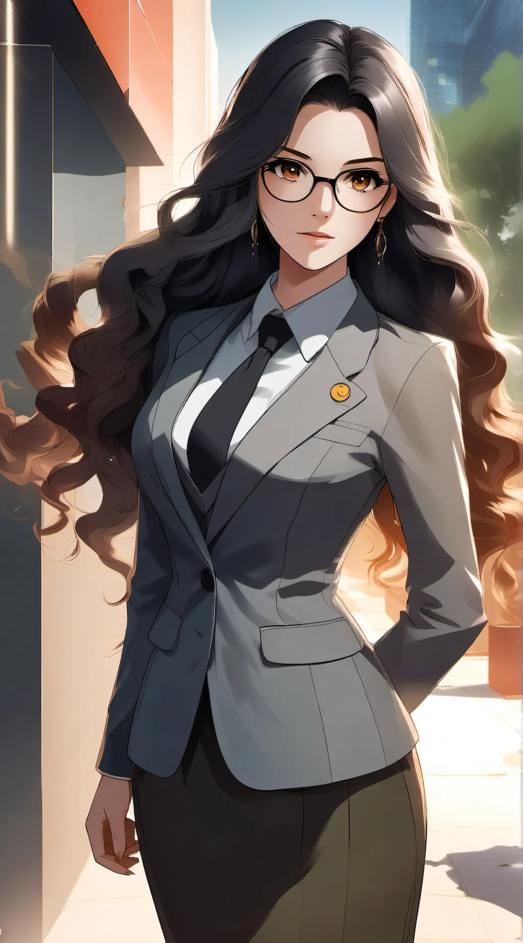ai character: Jasmine B. Sanders background