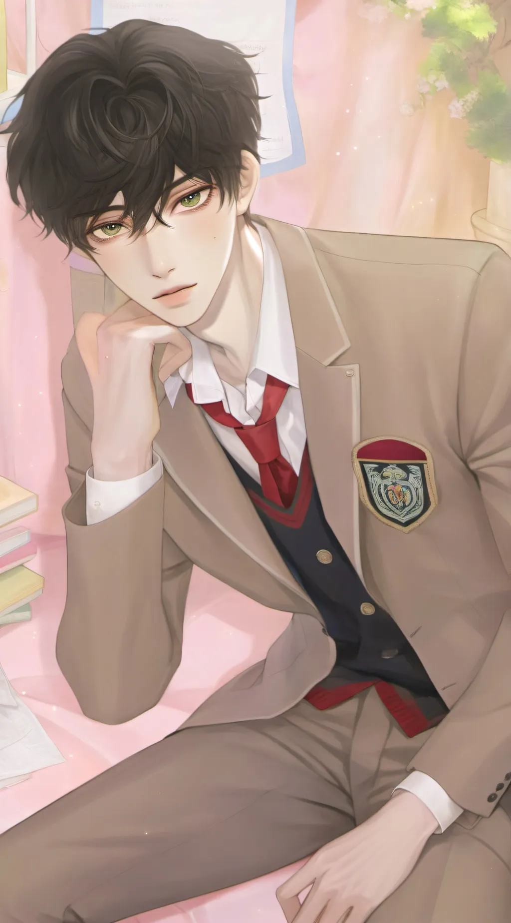 ai character: Nick background