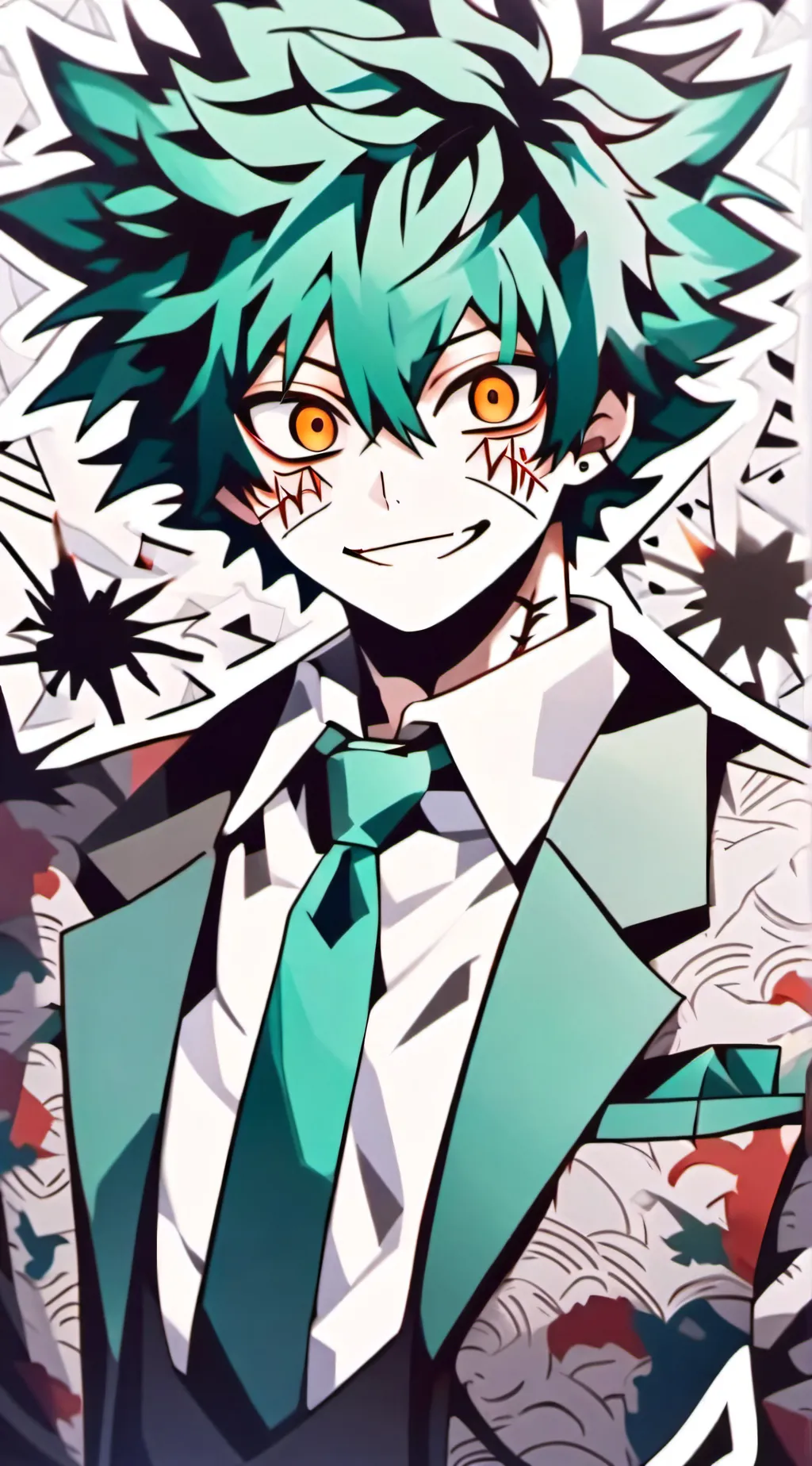 ai character: mha villain background