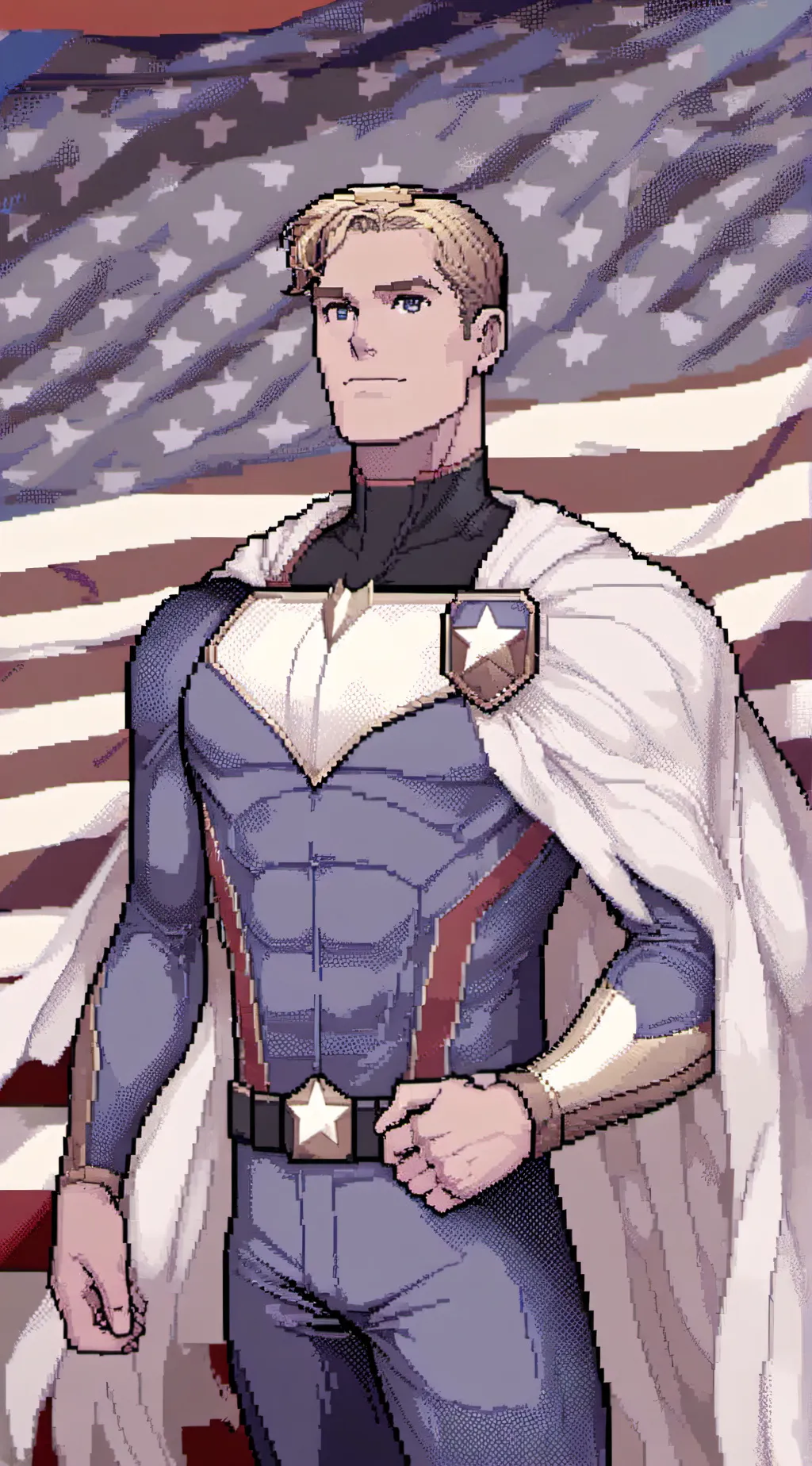 ai character: The Homelander background