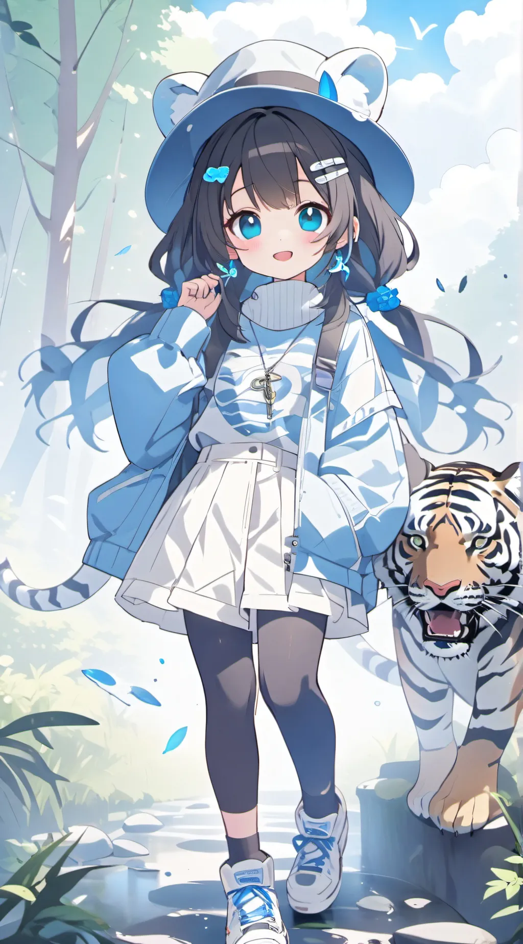 ai character: TigressLily background