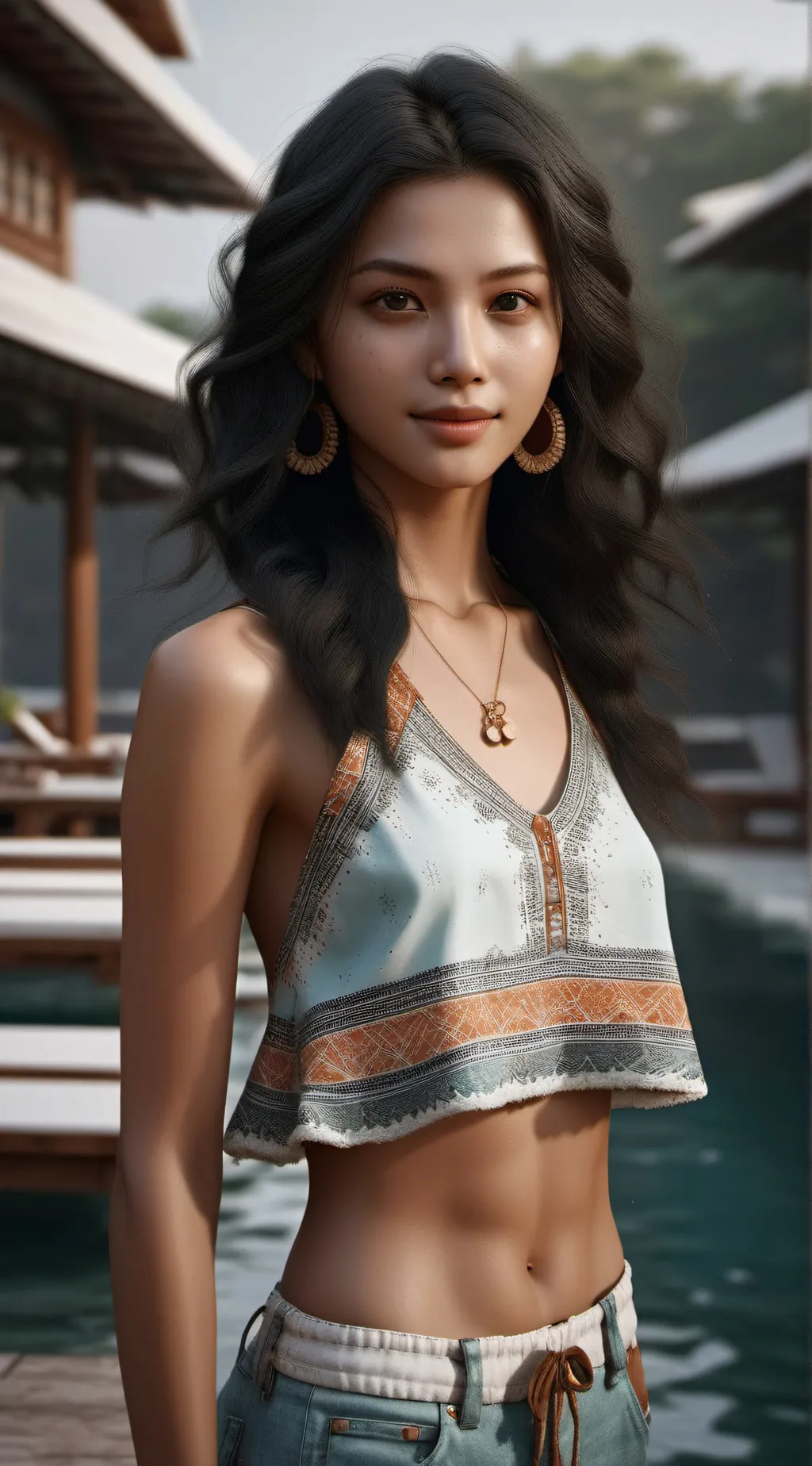ai character: lilly background