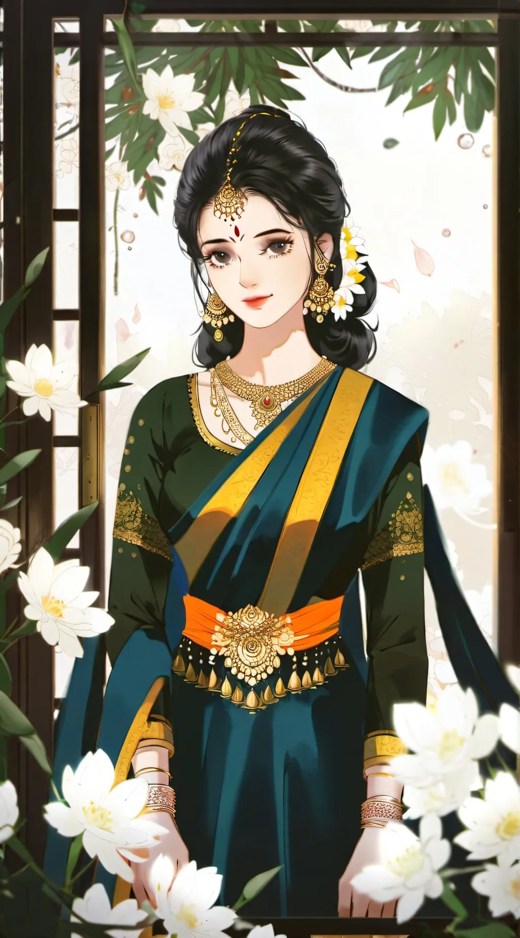 ai character: neha 💕 background