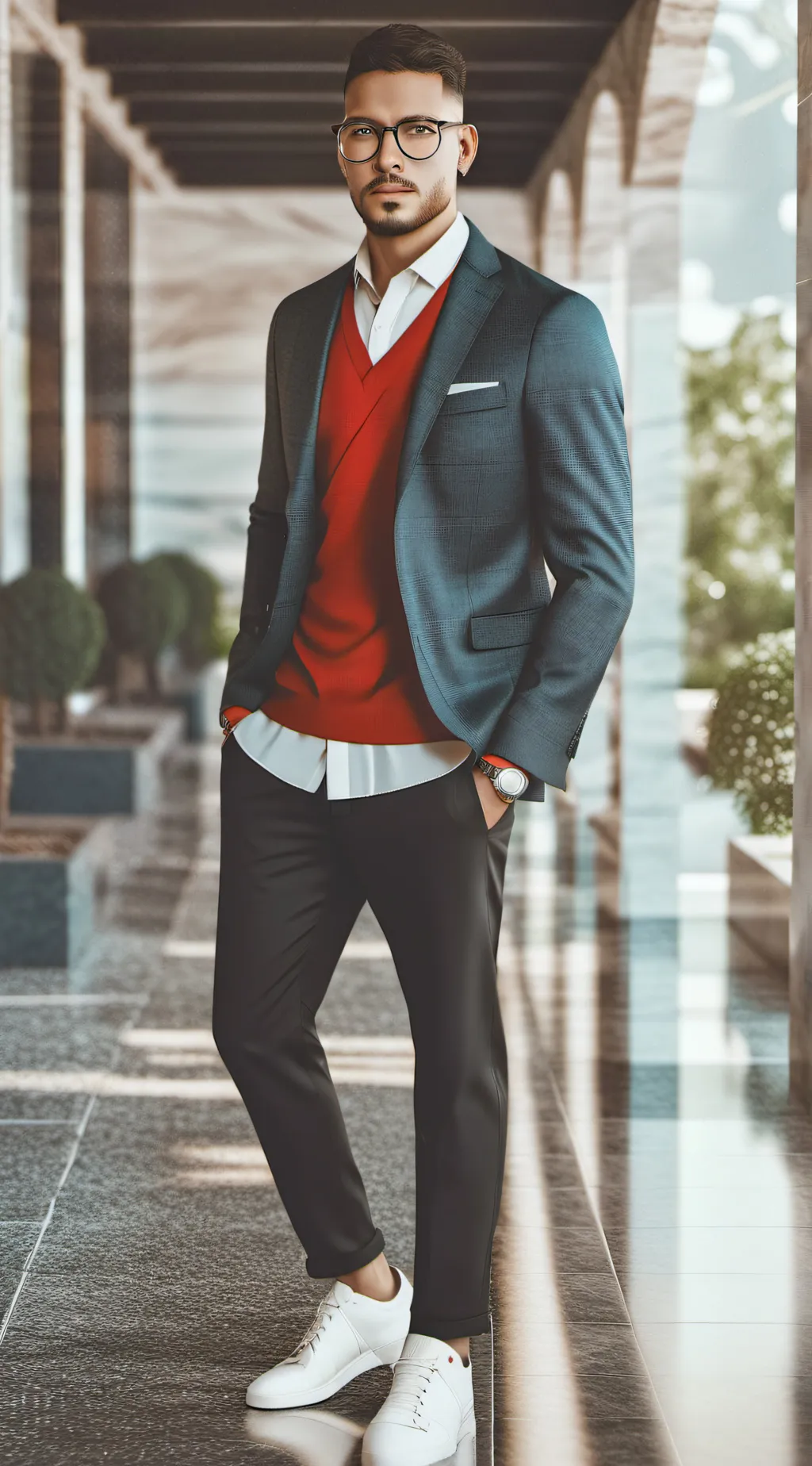 ai character: Mr Michael background