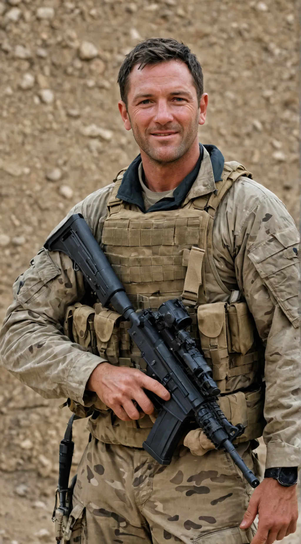 ai character: Jason Fox  background