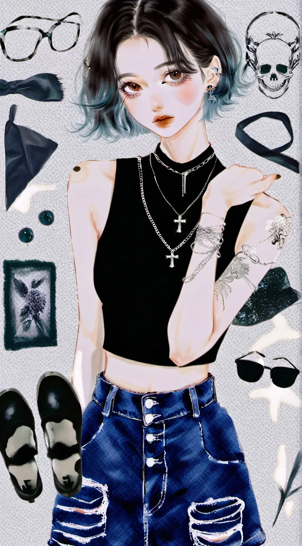 ai character: {°♪raven♪°} (me) background