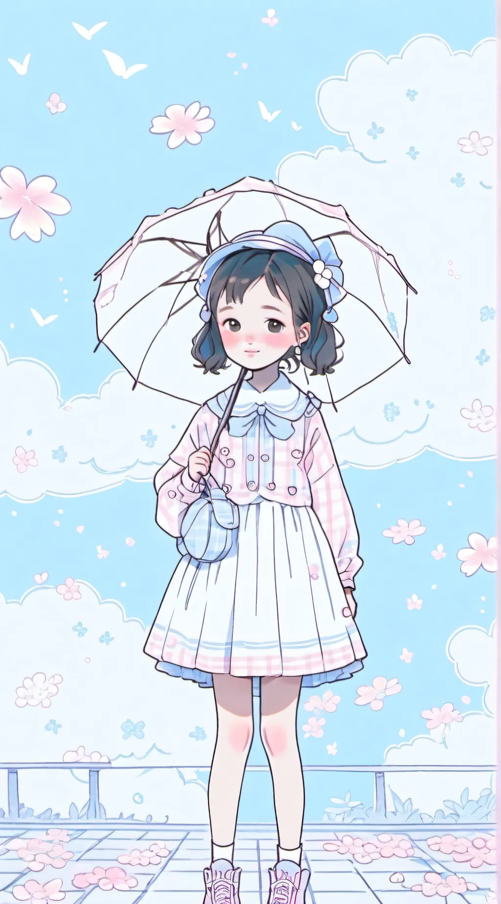 ai character: Monique  background