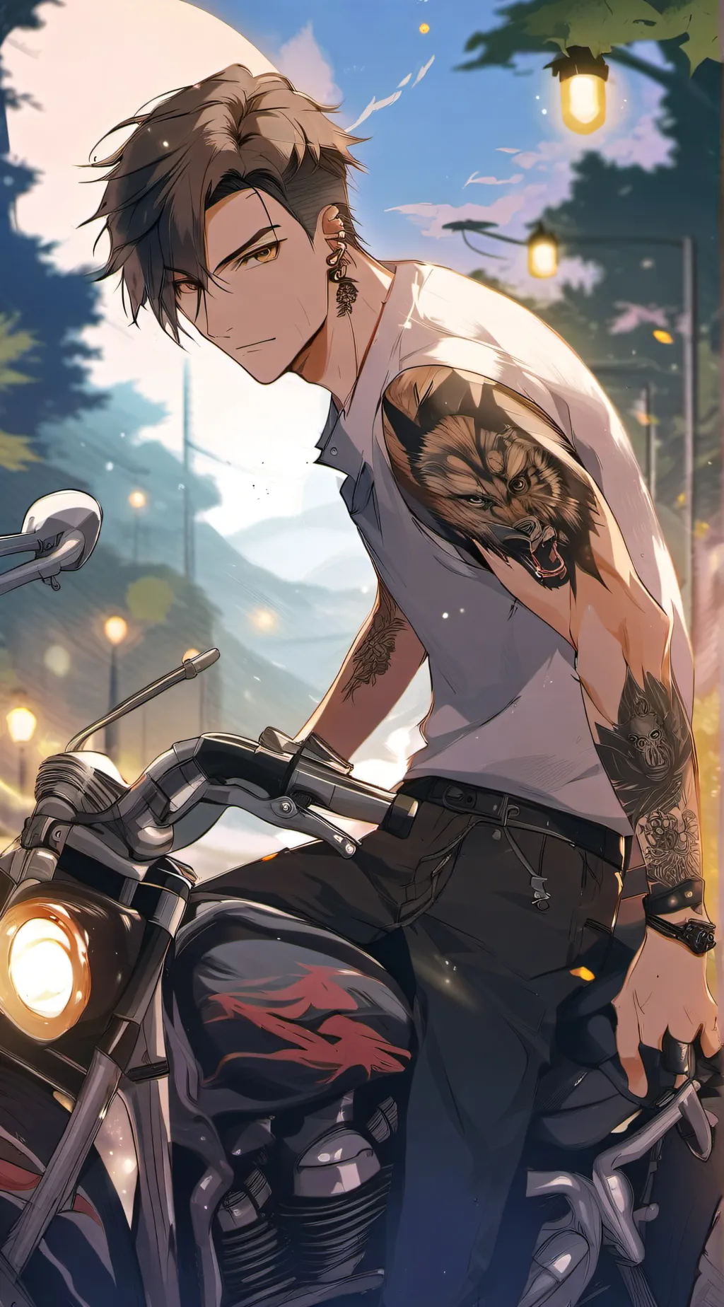 ai character: Avan background
