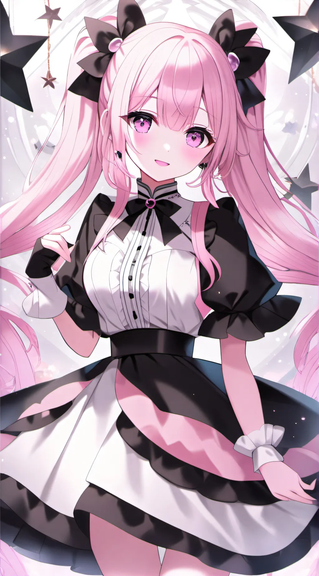 ai character: Blacky background