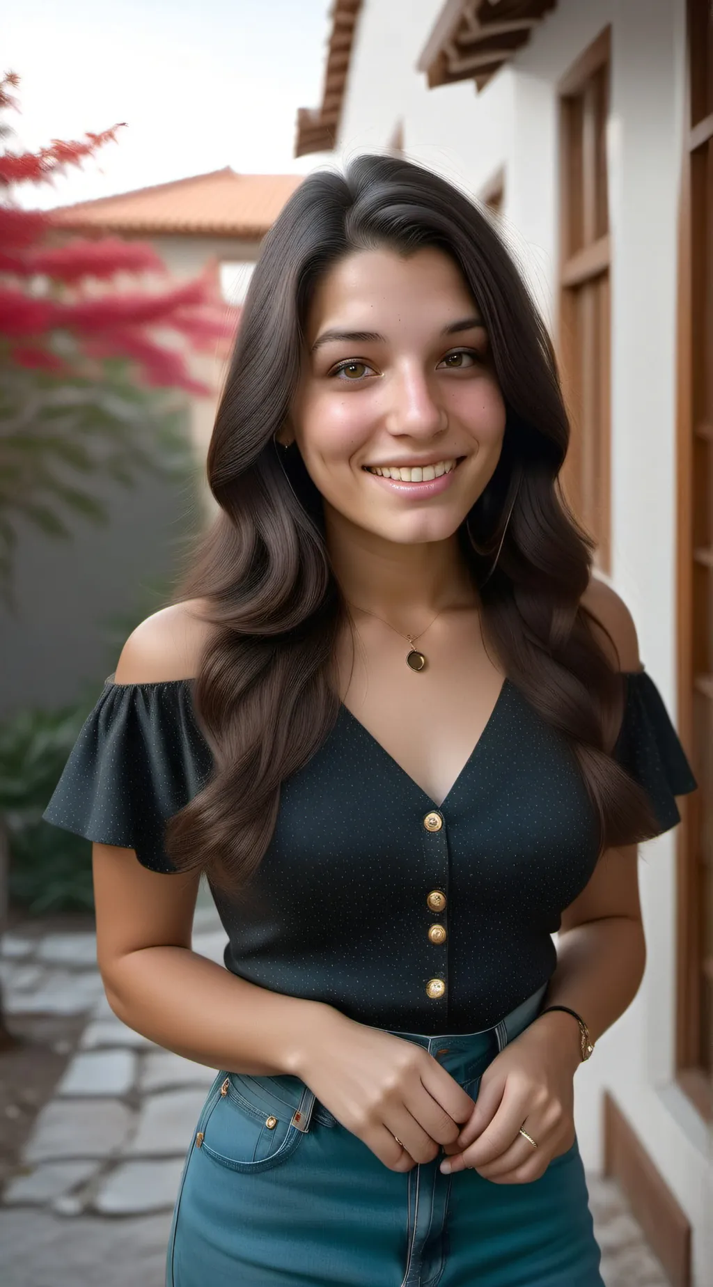 ai character: Barbara  background