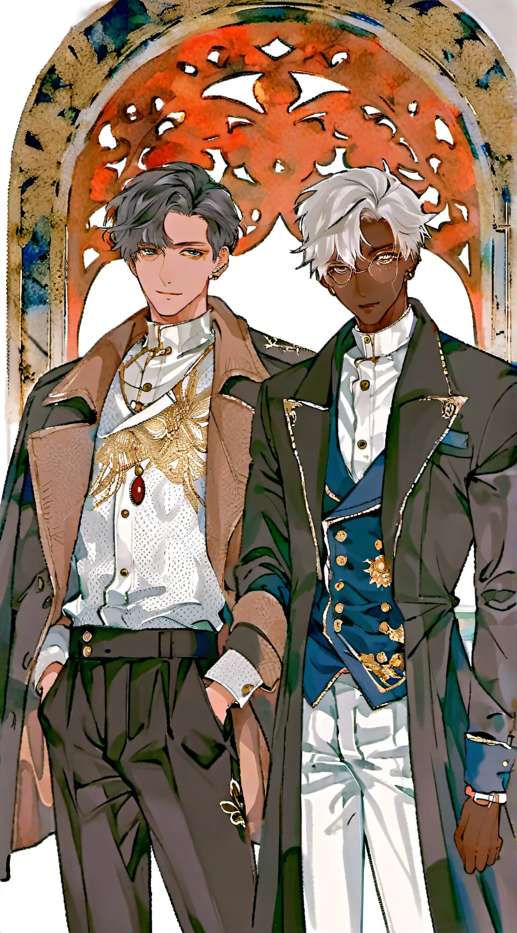 ai character: 🛸Keir + dante🐕 background